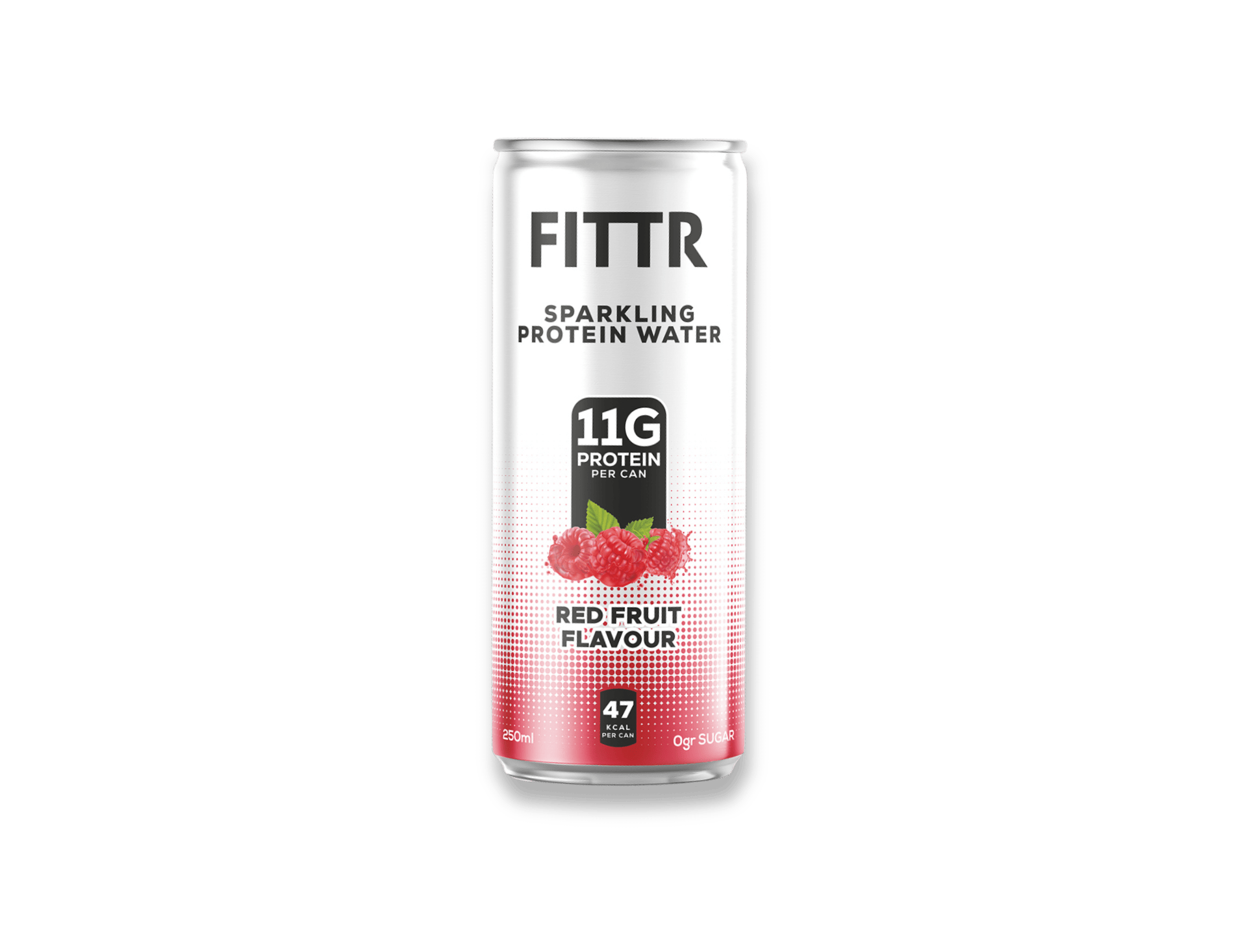 Fittr Sparkling Protein Water Red Fruit