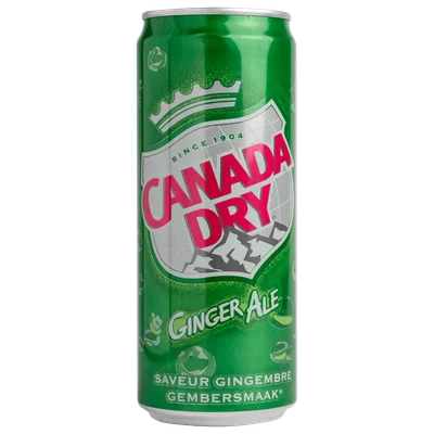 Canada Dry Ginger ale slimcan
