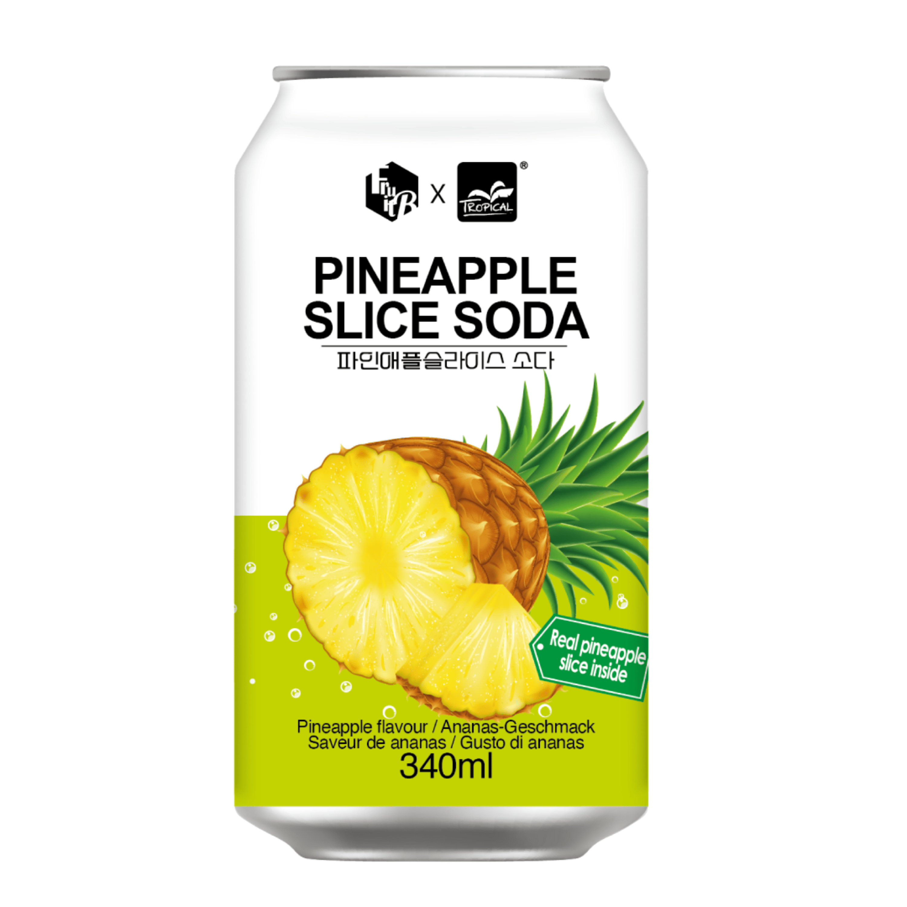 Fruit B Pineapple slice drink