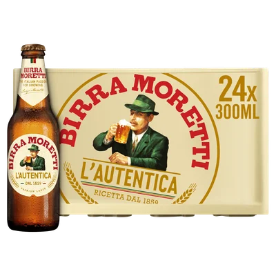 Birra Moretti L'Autentica bier fles