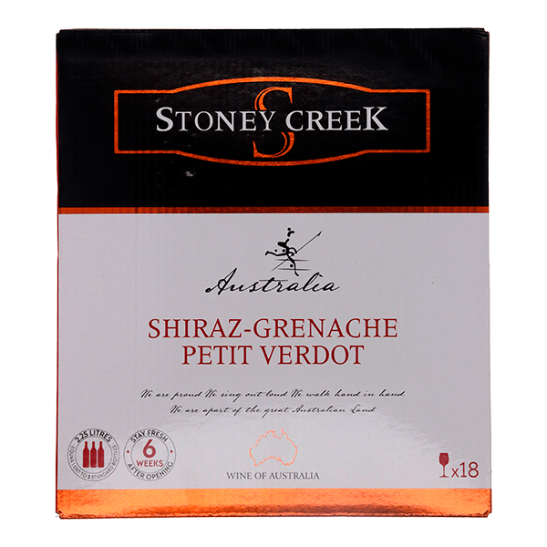 Stoney Creek Shiraz, Grenache & Petit Verdot wijnt