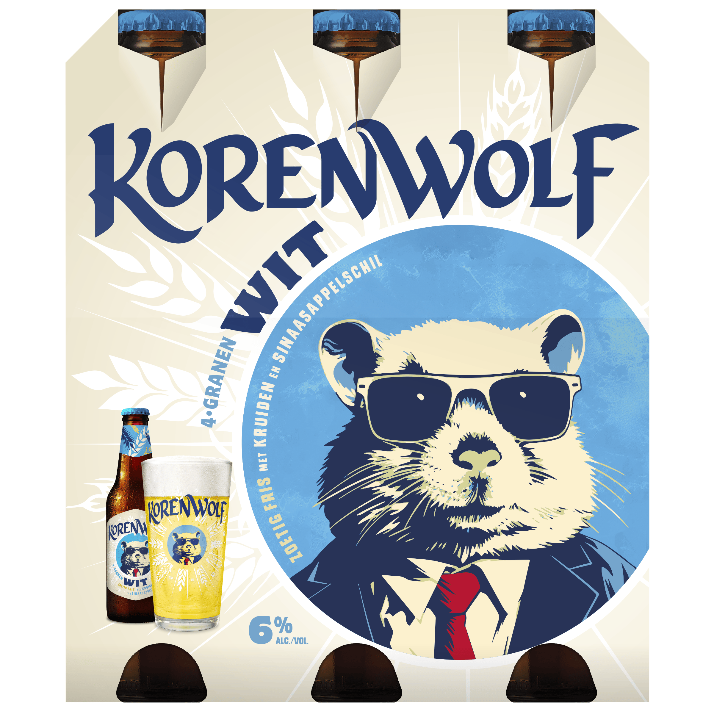 Korenwolf Korenwolf wit 6%
