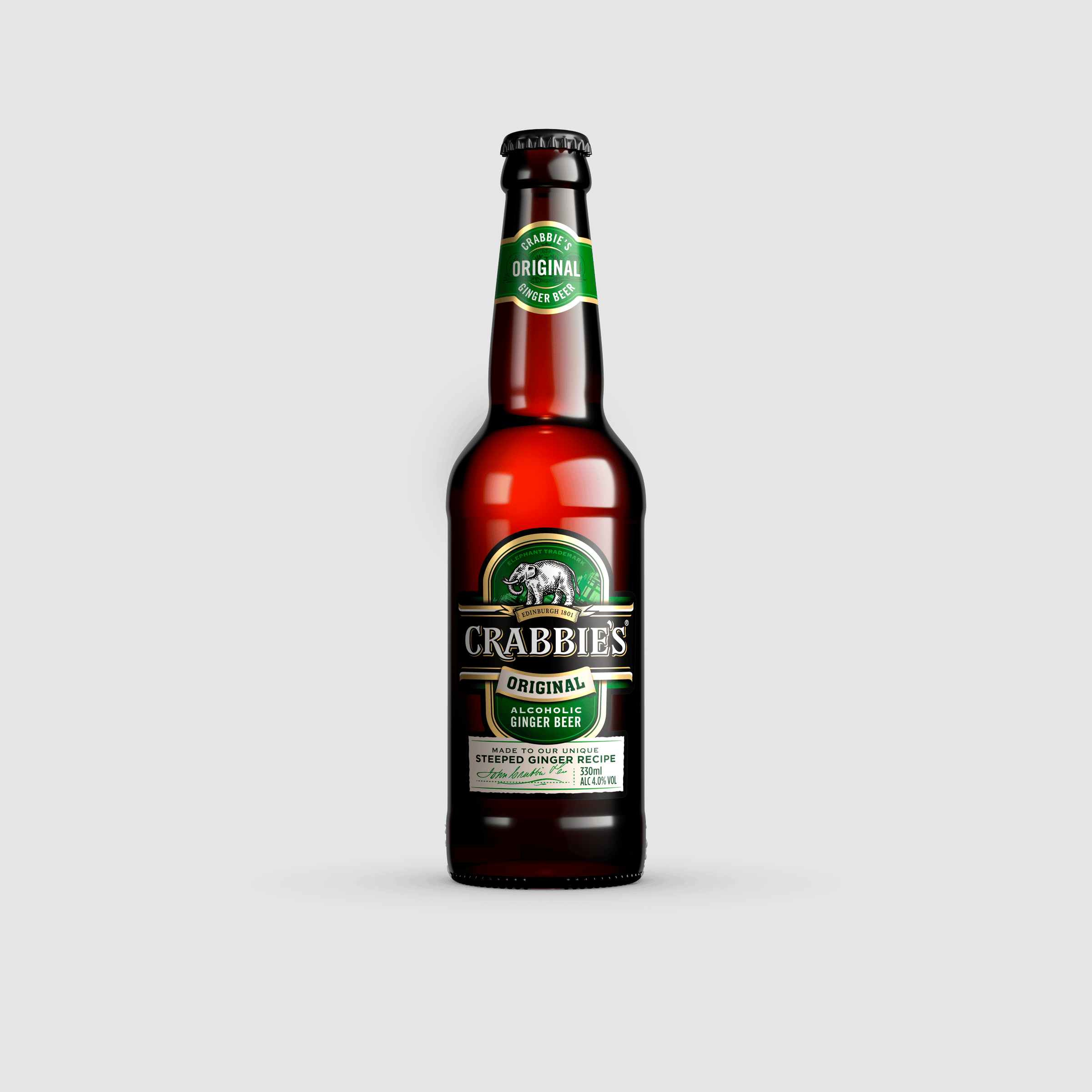 CRABBIE'S ALCOHOLIC GINGERBEER GLUTENVRIJ