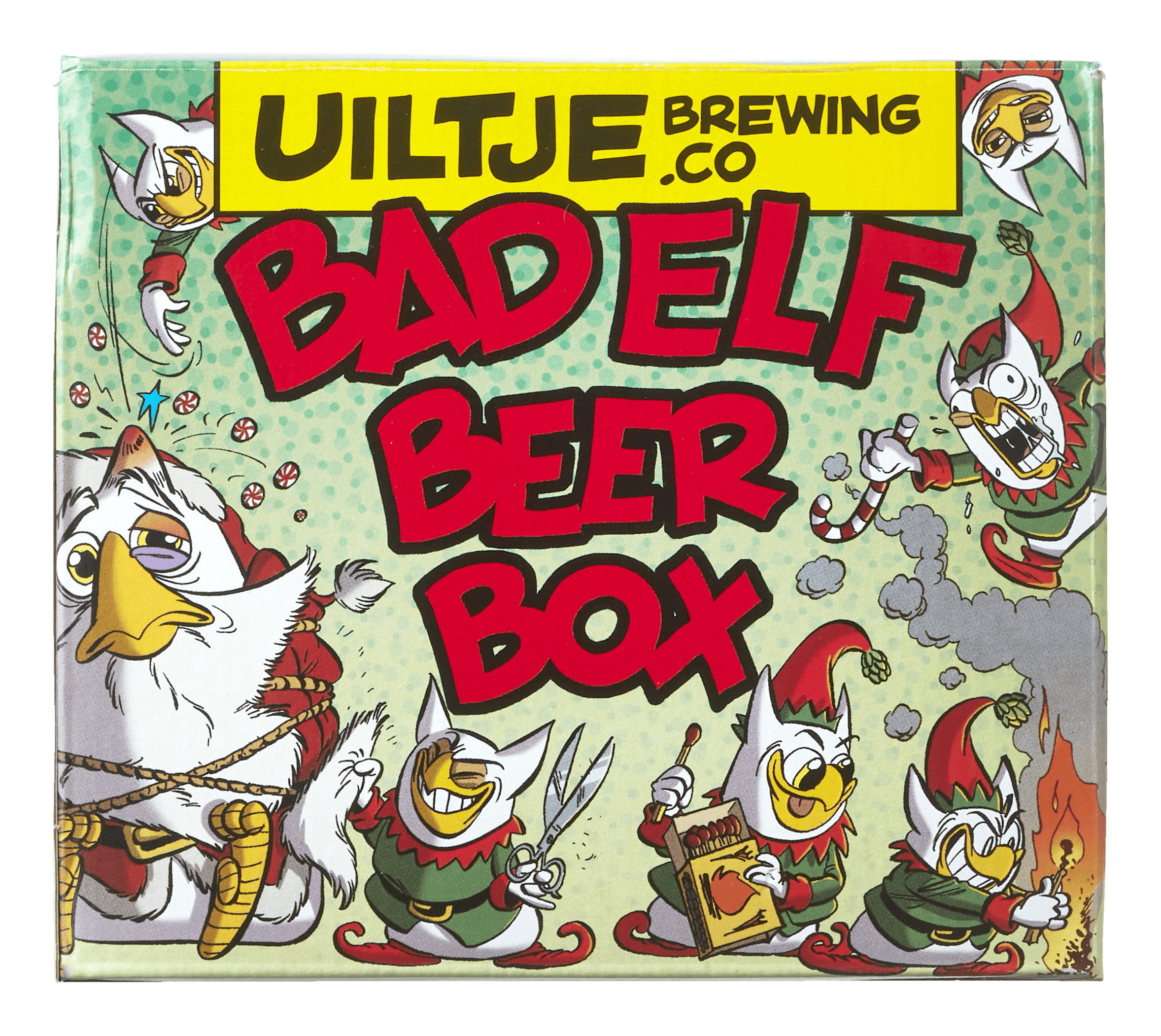 Uiltje Bad Elf beerbox 4x33cl blikjes