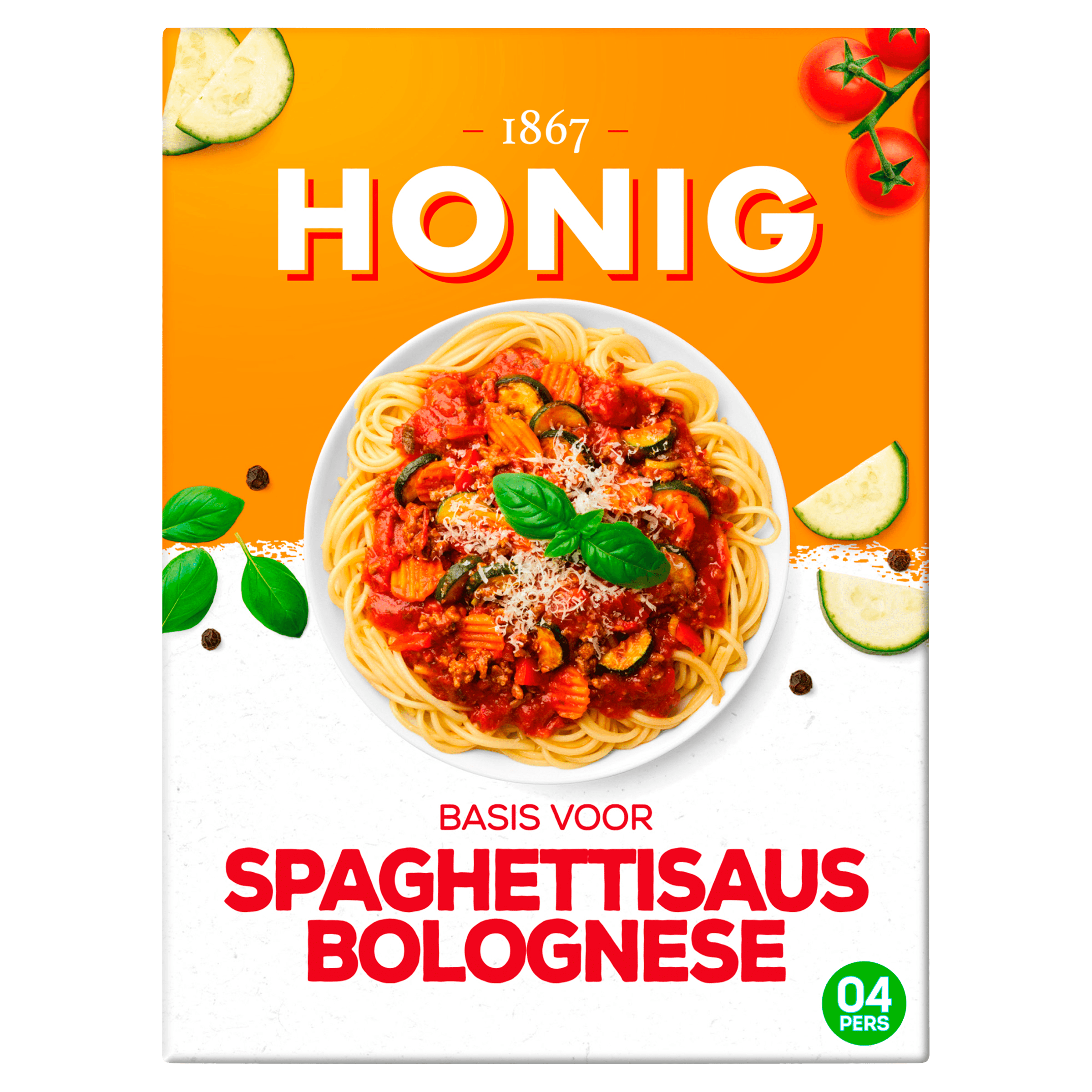 Honig Mix voor spaghettisaus bolognese