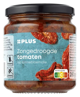 PLUS Zongedroogde Tomaten op olie