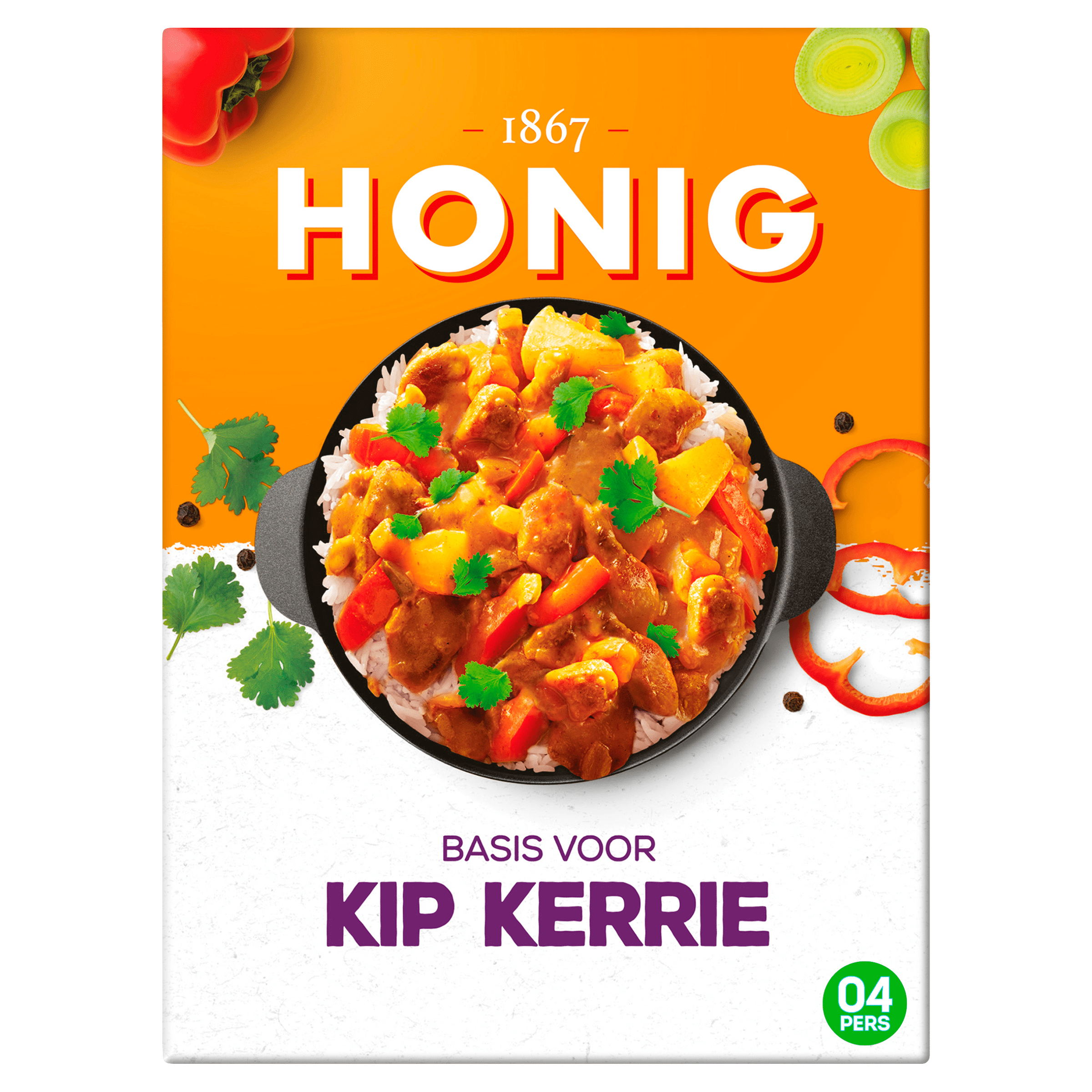 Honig Mix voor kip kerrie