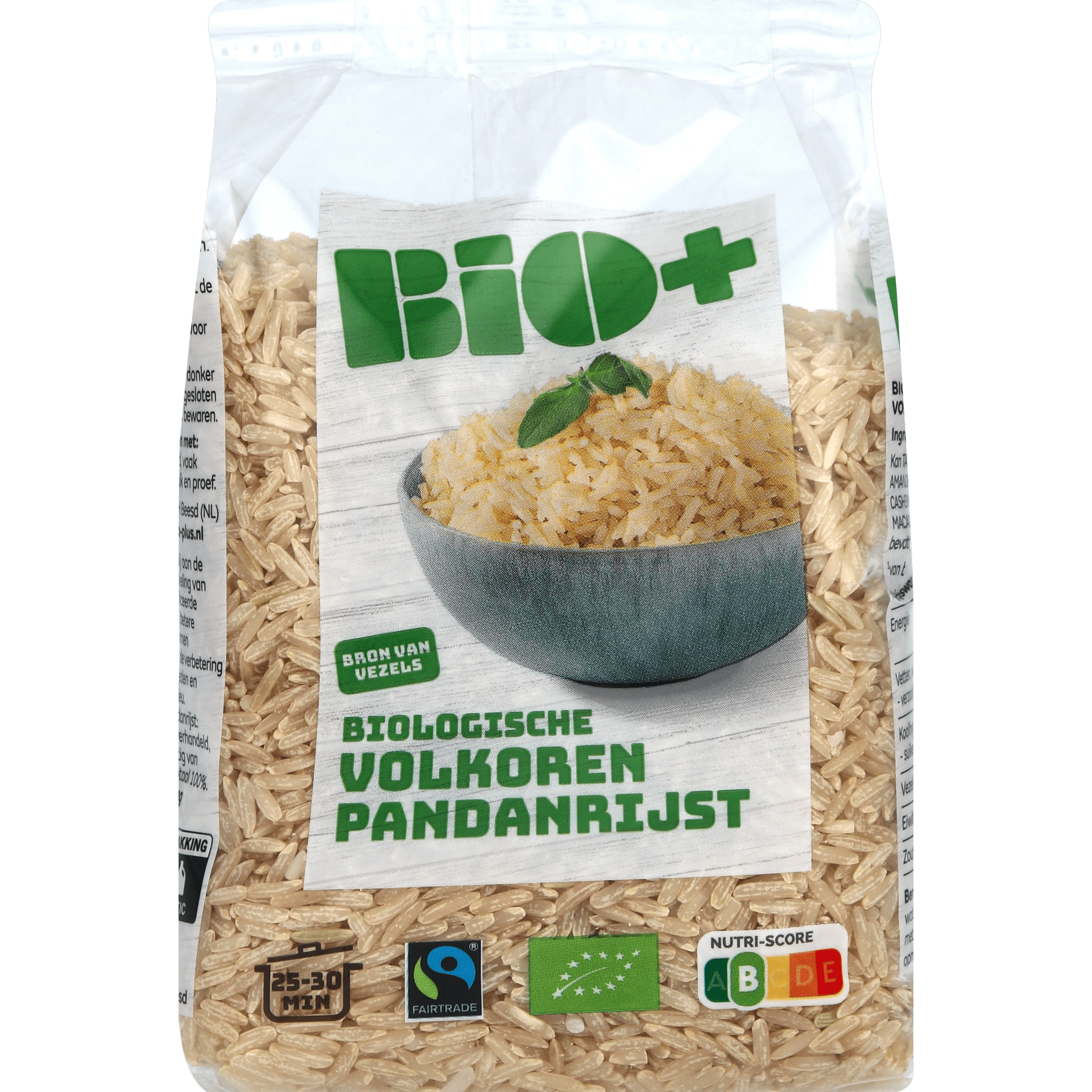 BIO+ Volkoren pandanrijst