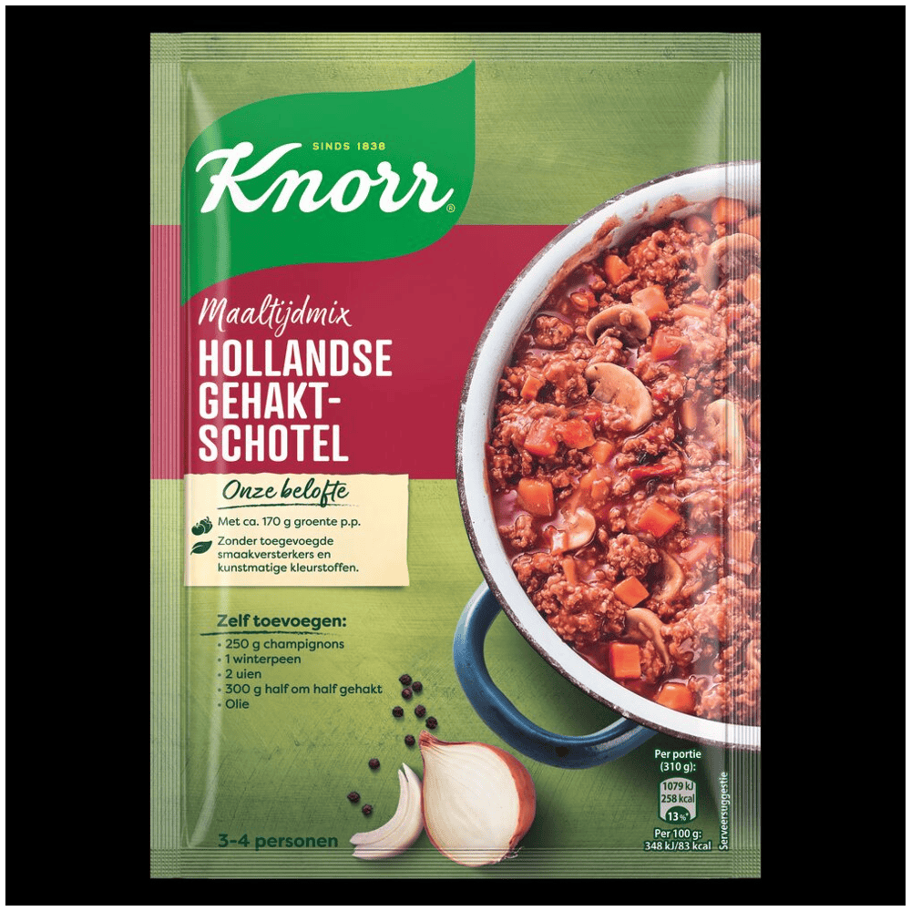 Knorr Mix voor gehaktschotel