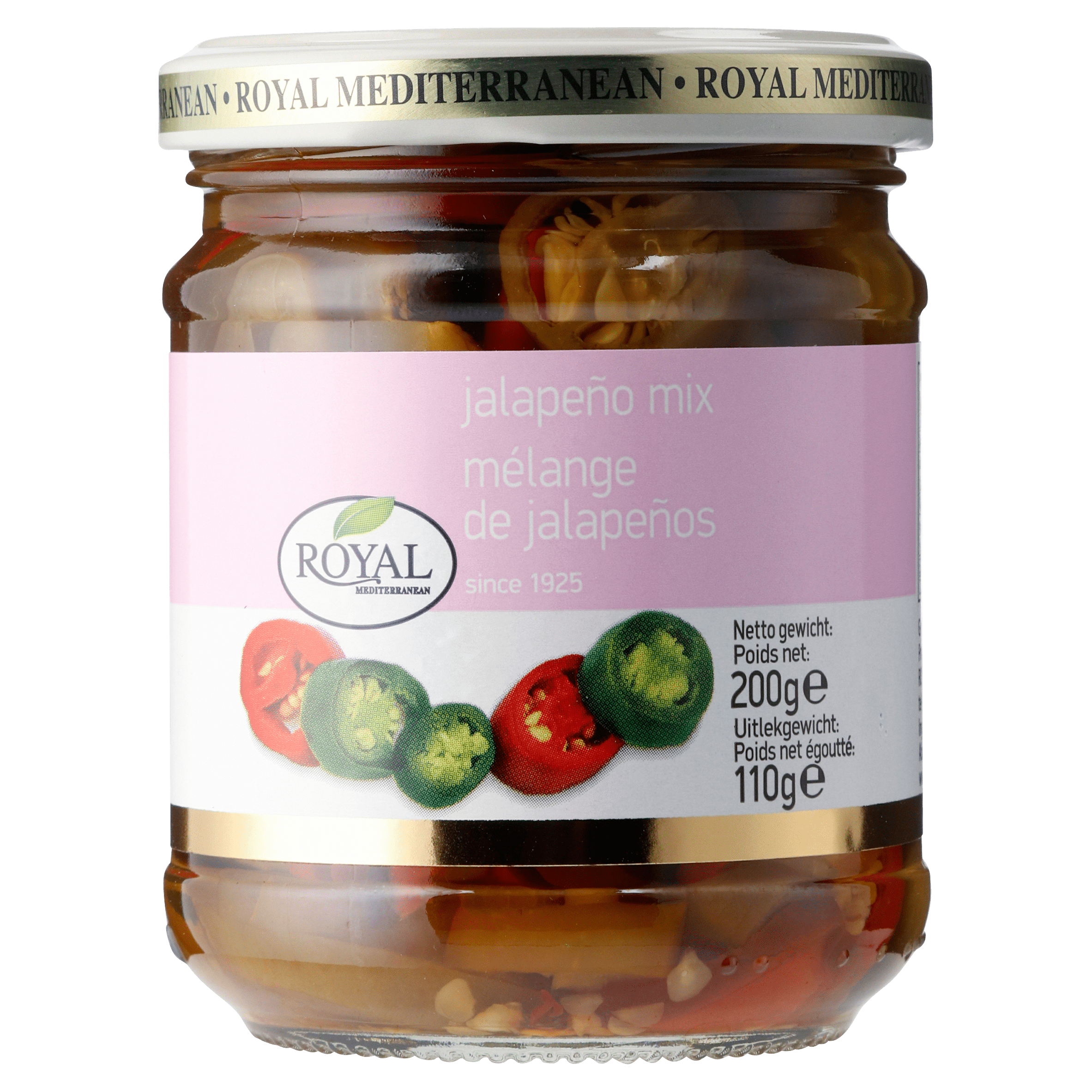Royal Gesneden Jalapeno mix