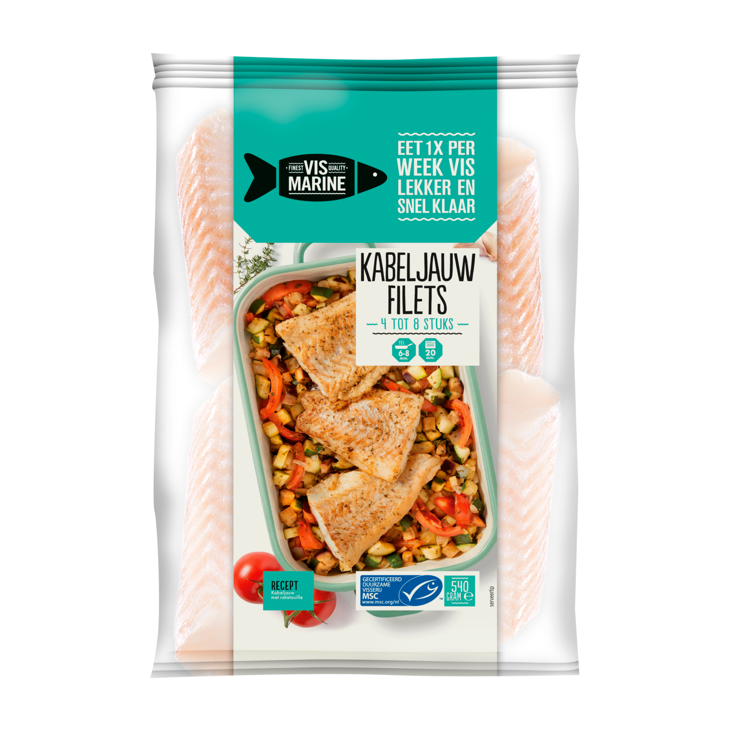 Vis Marine Kabeljauwfilets MSC
