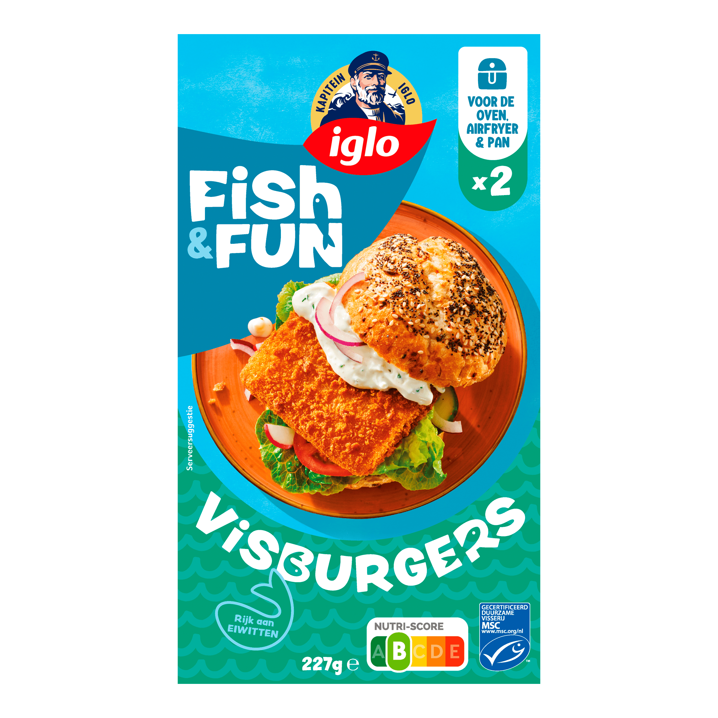 Iglo Fish & Fun Visburgers