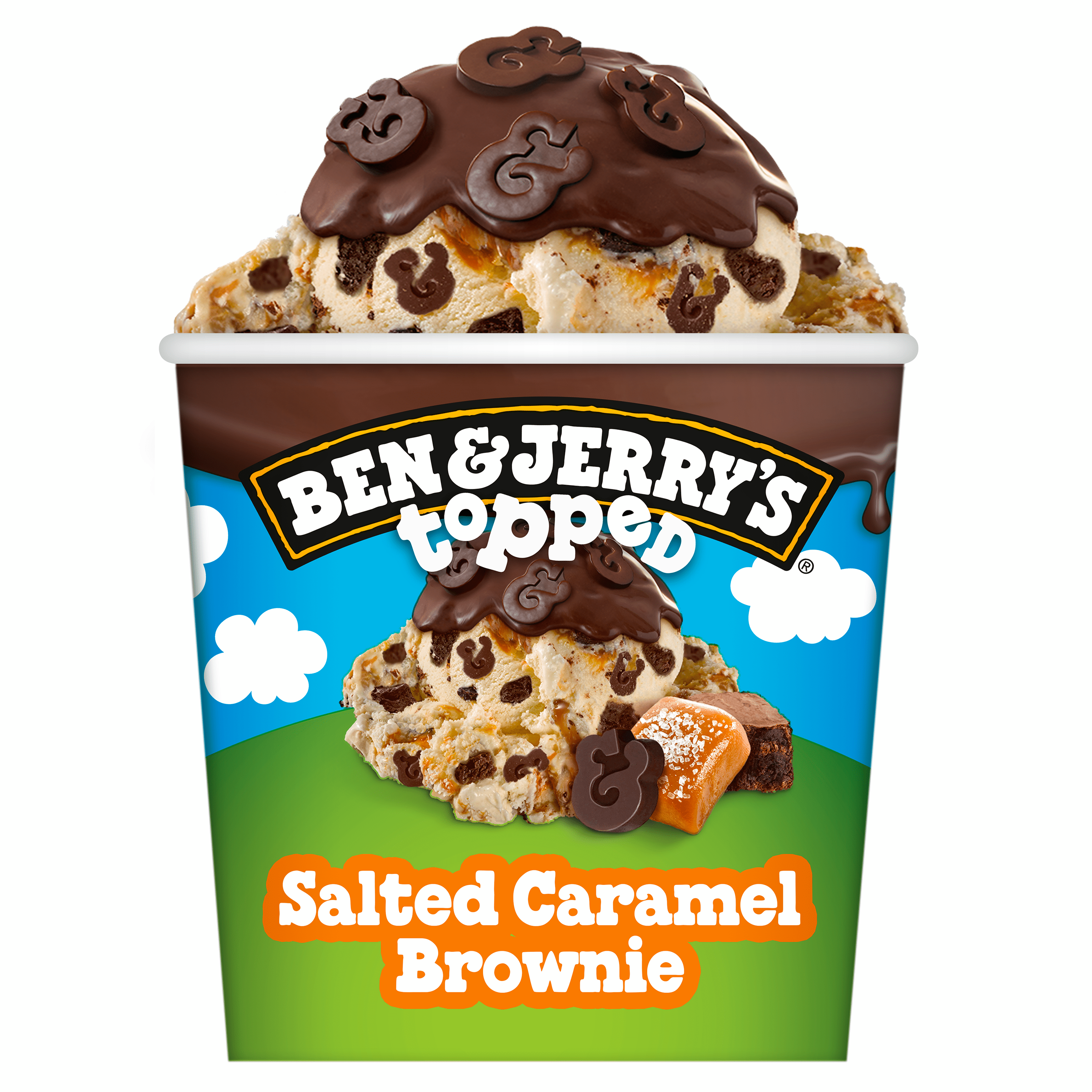 Ben&Jerry's Topped salted caramel brownie