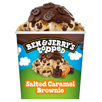Ben&Jerry's Topped salted caramel brownie