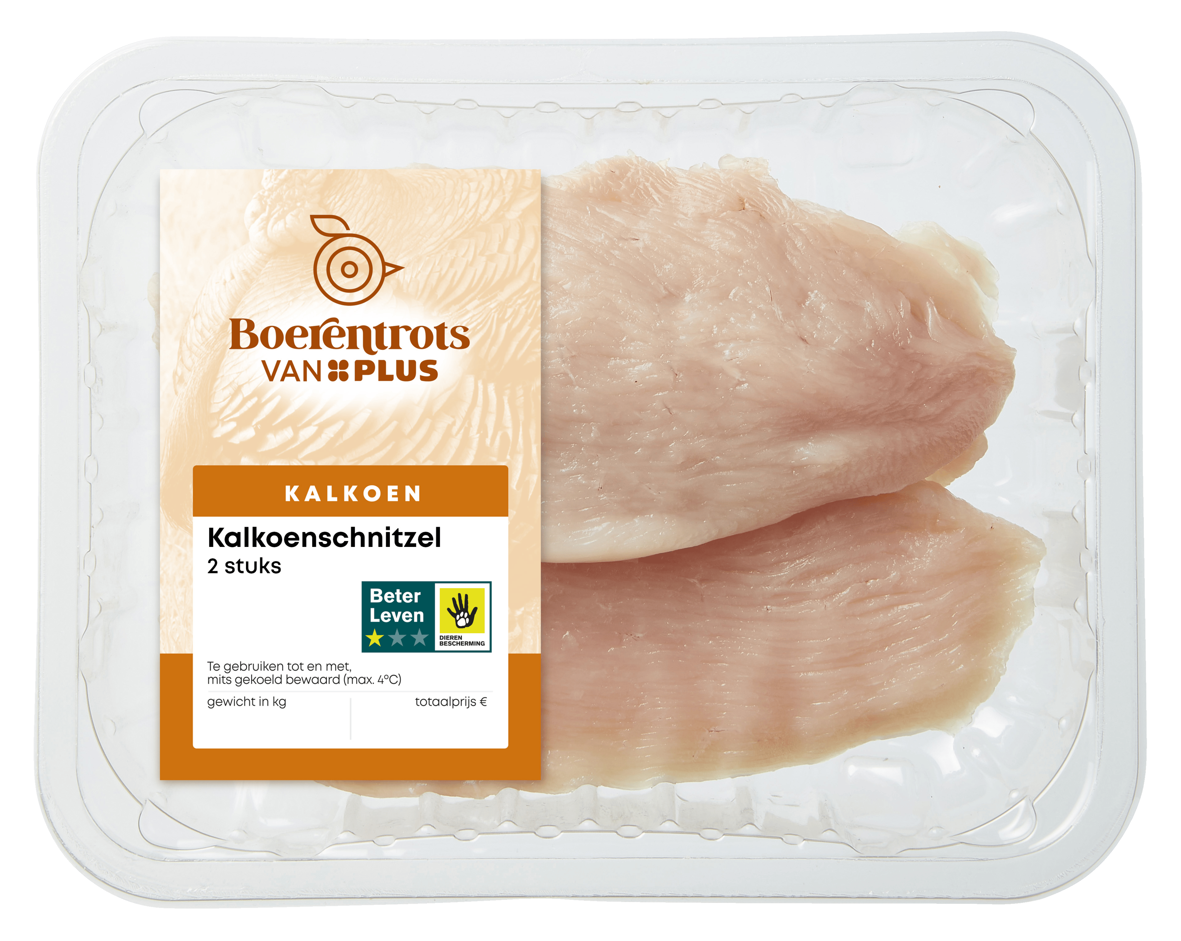 PLUS Boerentrots Kipschnitzel 5st.