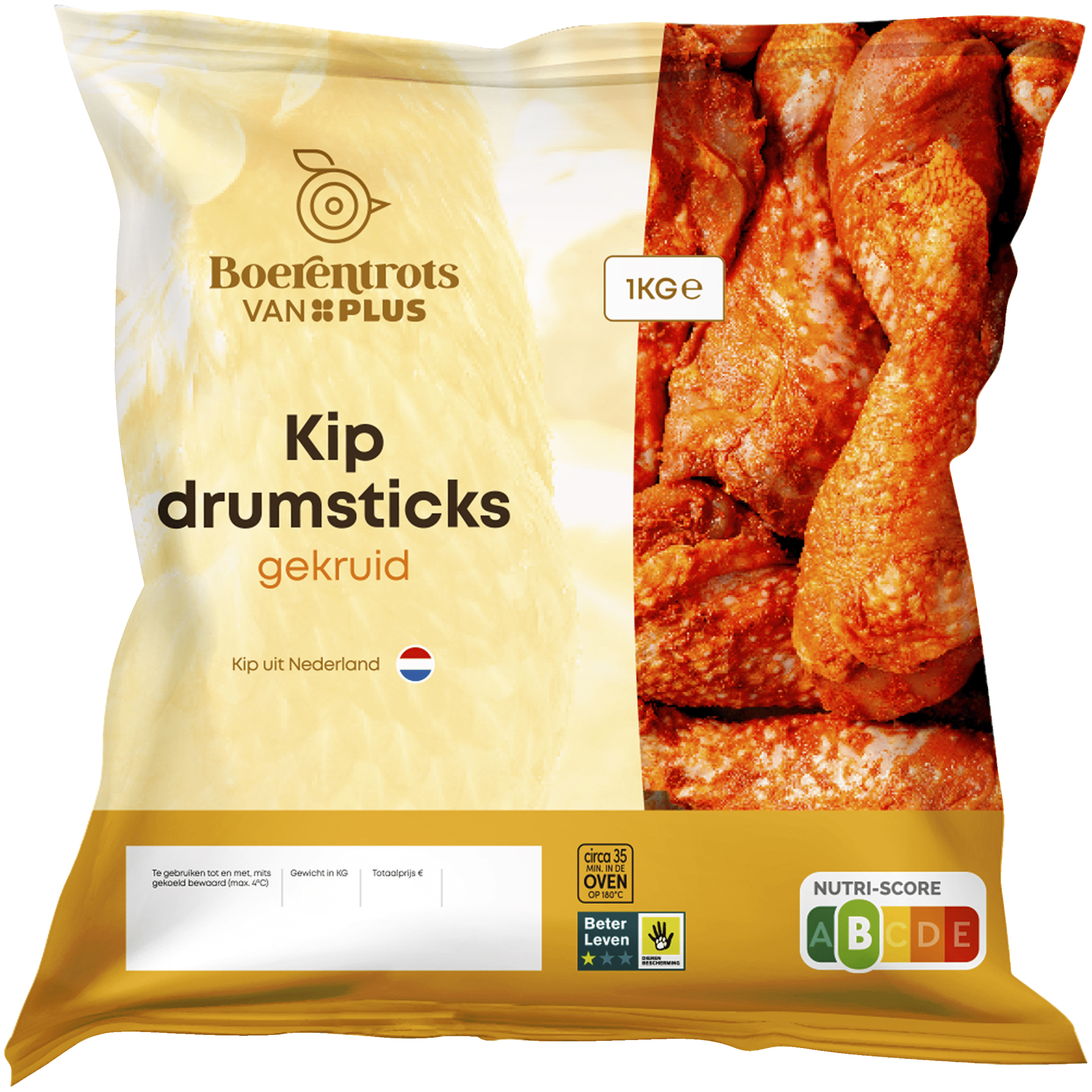 PLUS Boerentrots Kipdrumsticks gekruid VDV