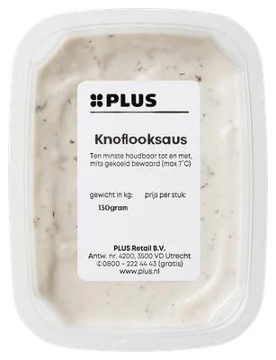 PLUS Knoflooksaus