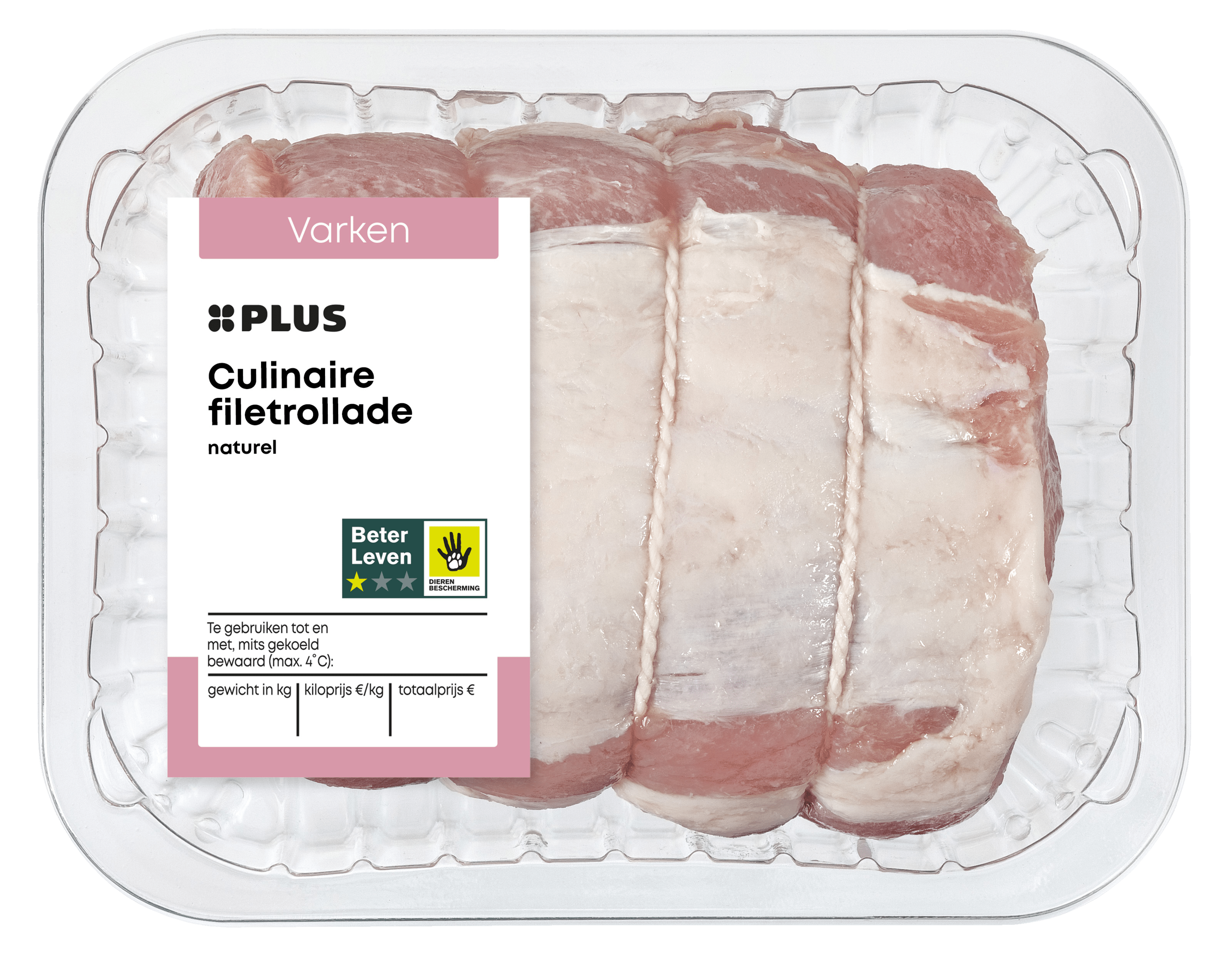 PLUS Culinaire filetrollade naturel