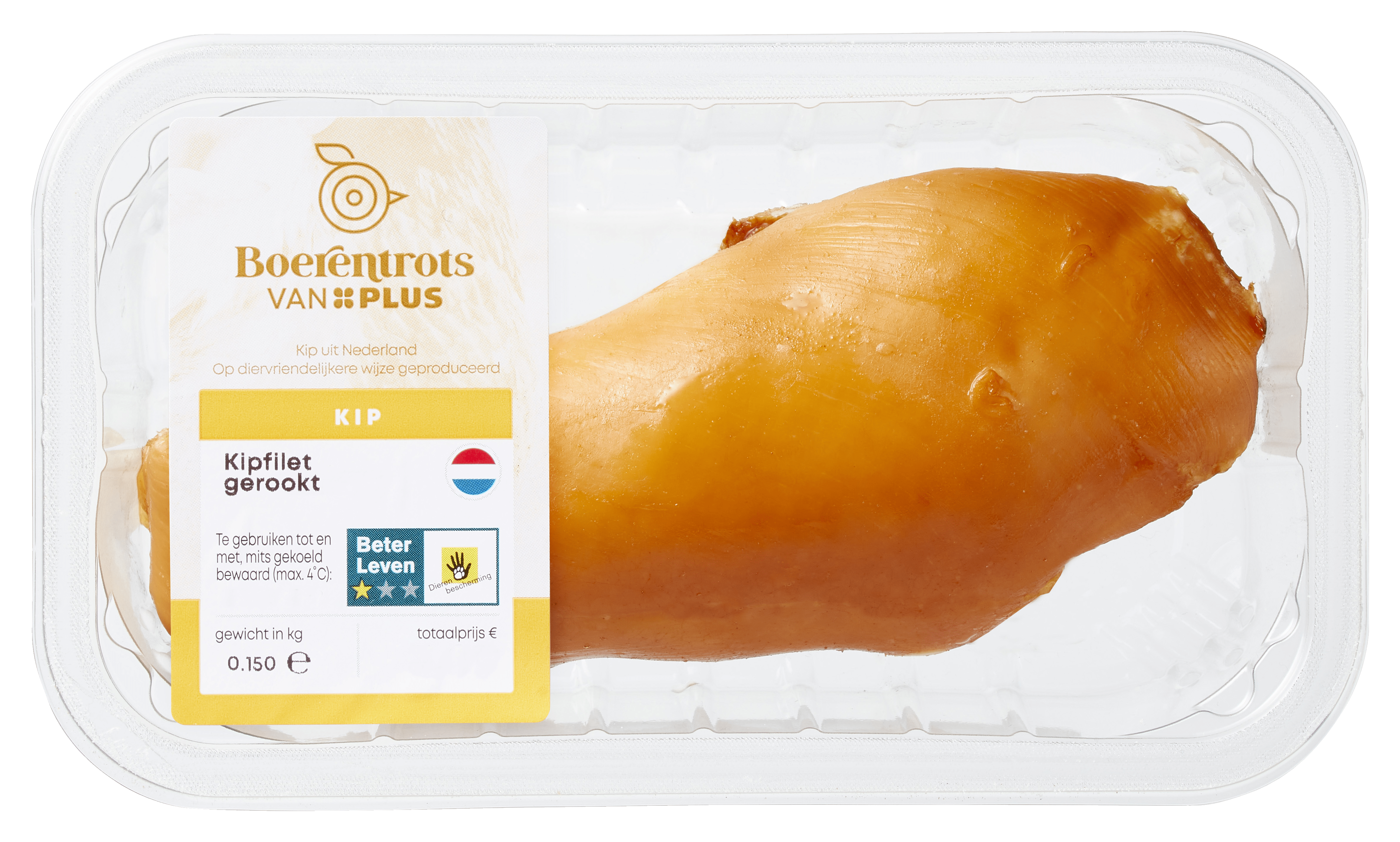 PLUS Boerentrots Gerookte kipfilet