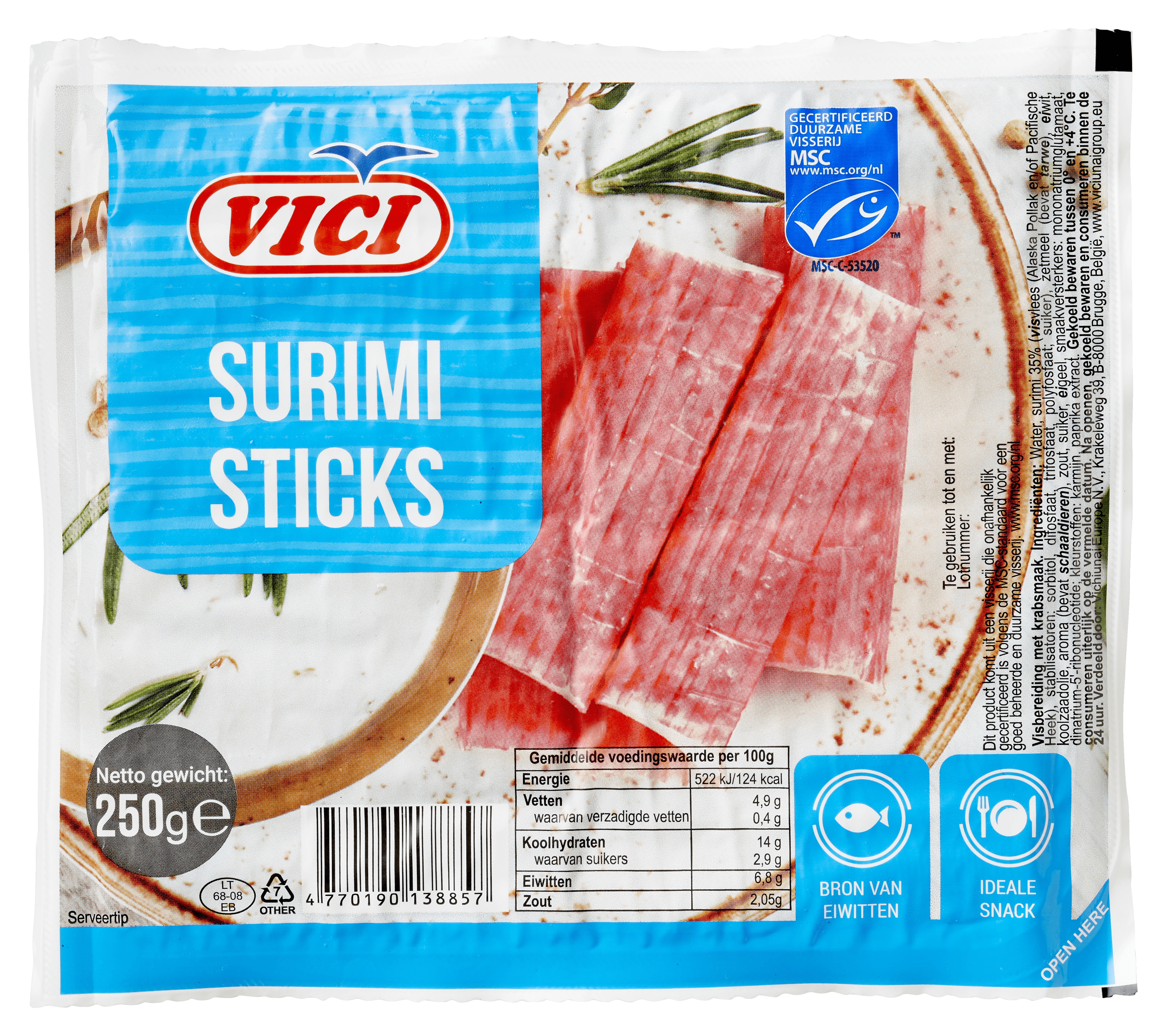 Vici Surimisticks 250GR