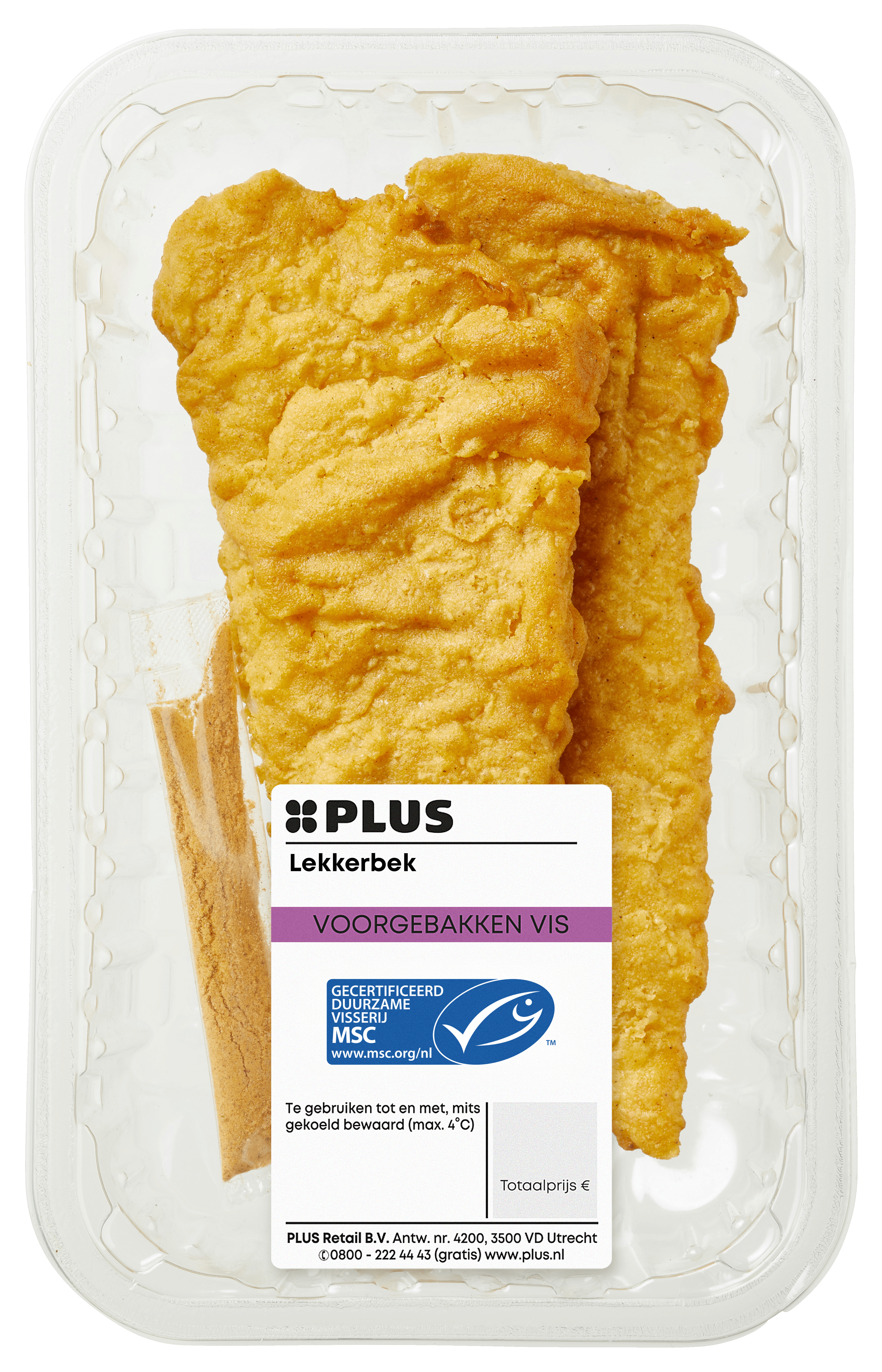 PLUS Gebakken lekkerbek