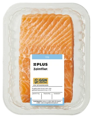 PLUS Zalmfilet zonder huid