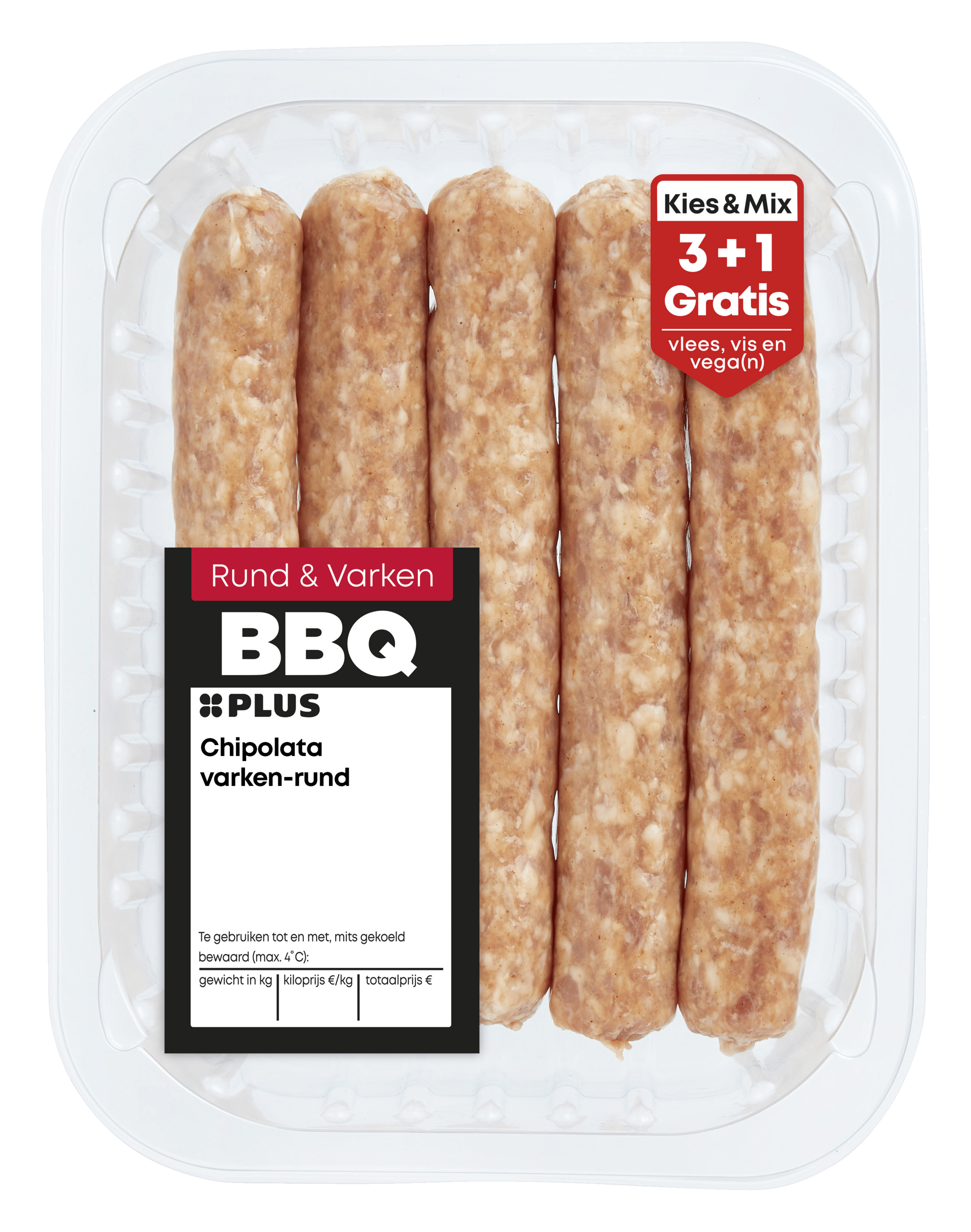 PLUS Chipolata Varken-Rund