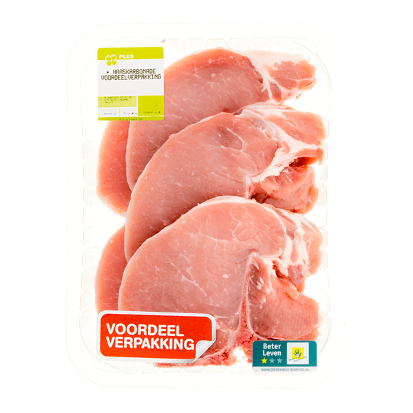 PLUS Boerentrots Haaskarbonade 2 stuks