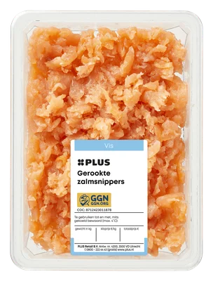 PLUS Gerookte Noorse zalmsnippers