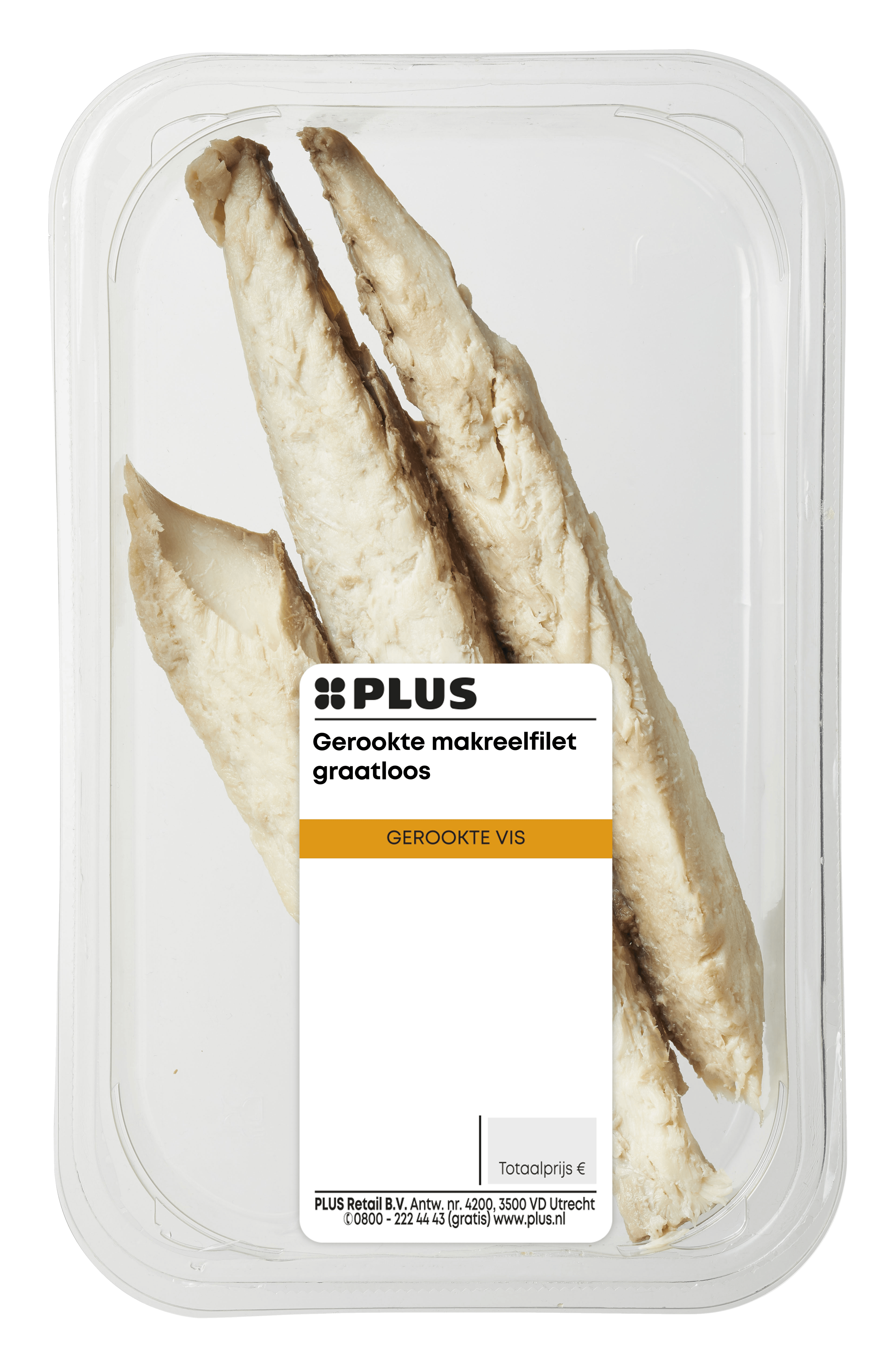 PLUS Gerookte makreelfilet graatloos