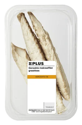 PLUS Gerookte makreelfilet graatloos