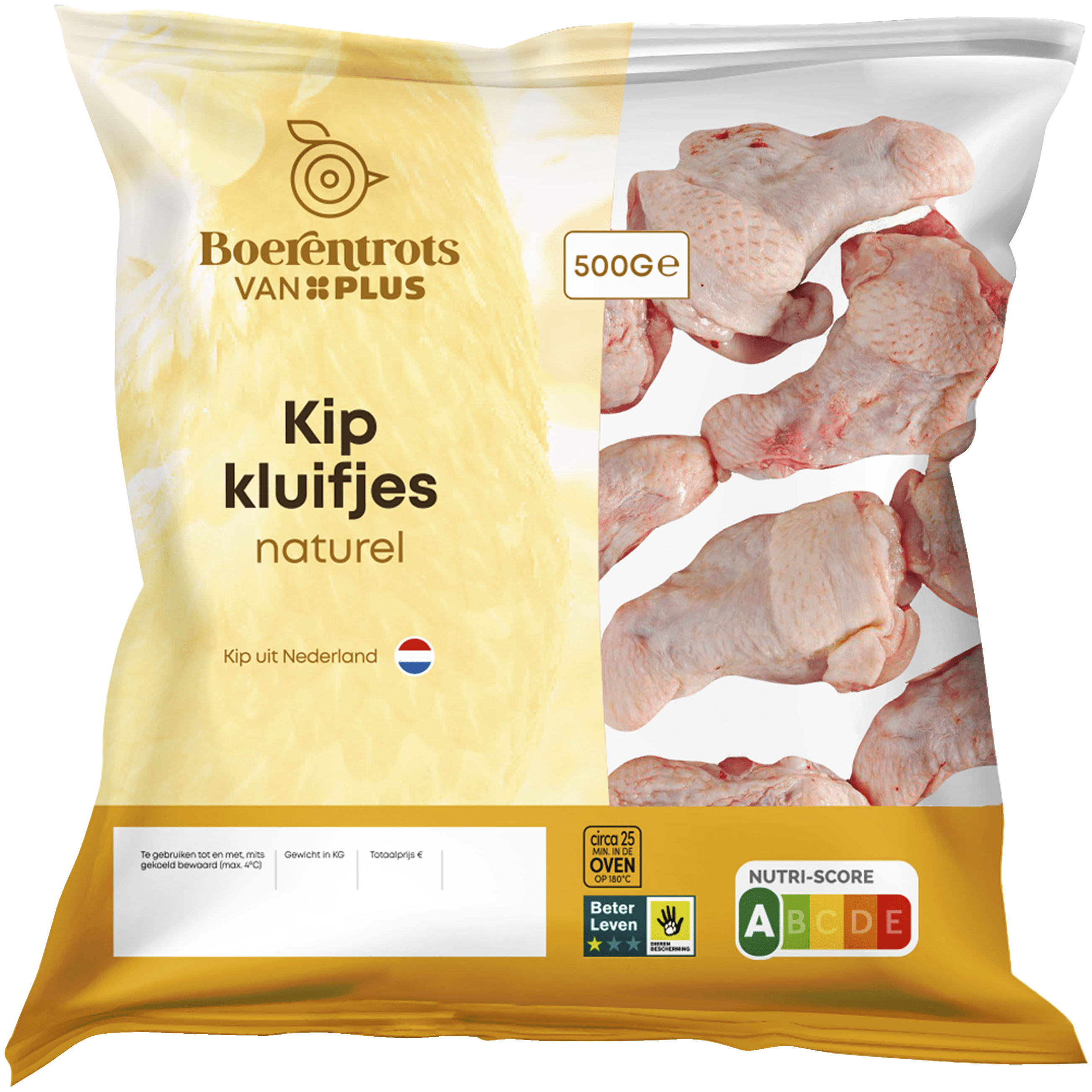 PLUS Boerentrots Kipkluifjes naturel