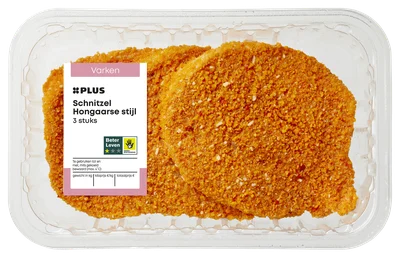 PLUS Schnitzel Hongaarse stijl 3 st