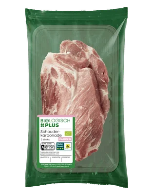 Biologisch PLUS Schouderkarbonade 2 stuks