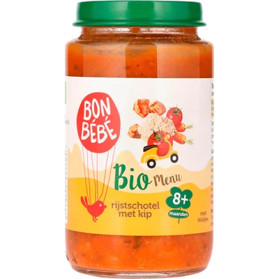 Bonbebe Bio M0813 rijstschotel met kip