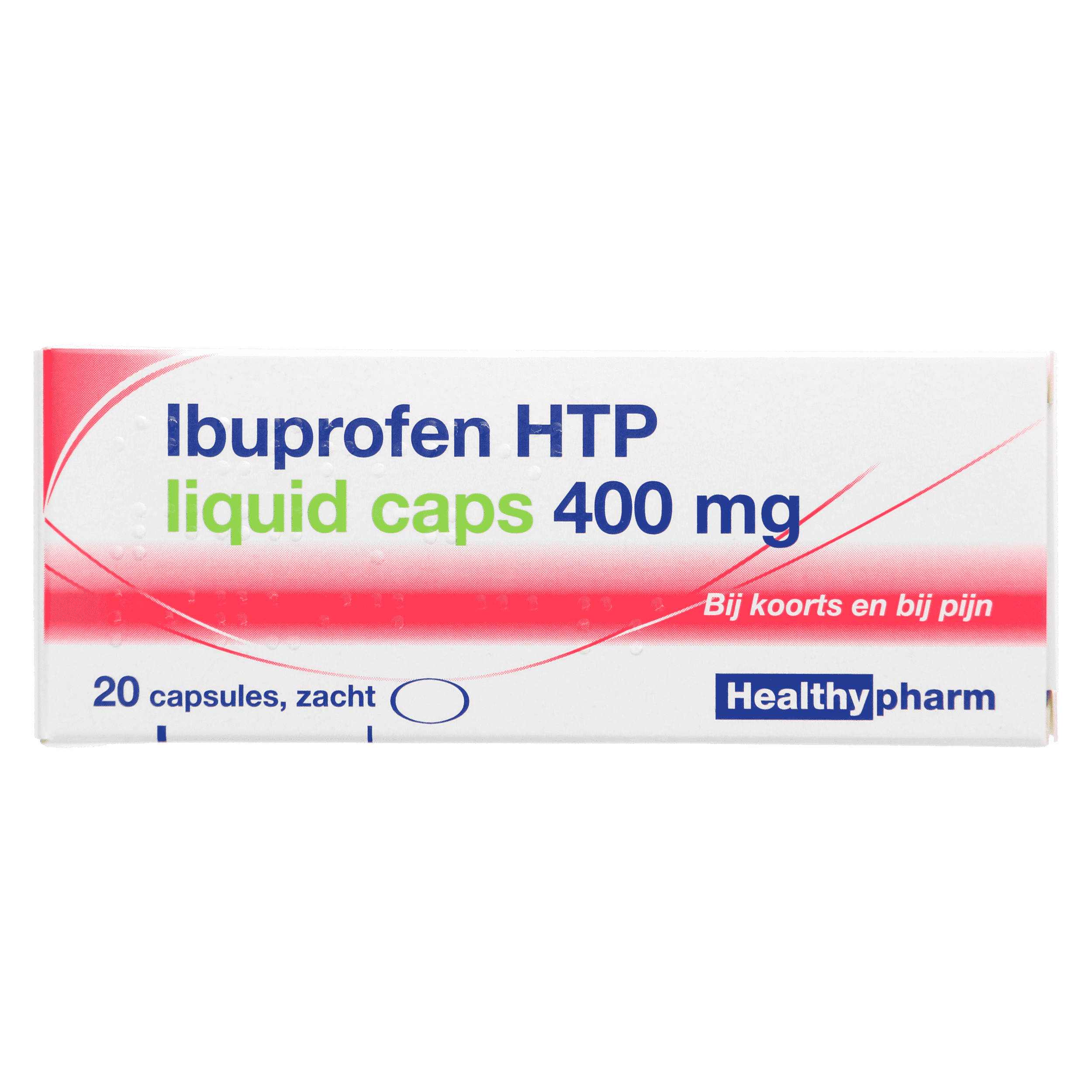 HTP Ibuprofen 400mg liq caps