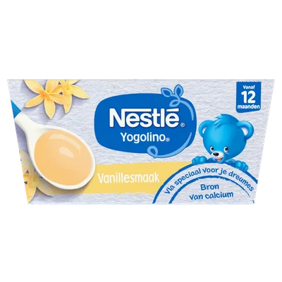 Nestlé 12+ Yogolino toetje vanille
