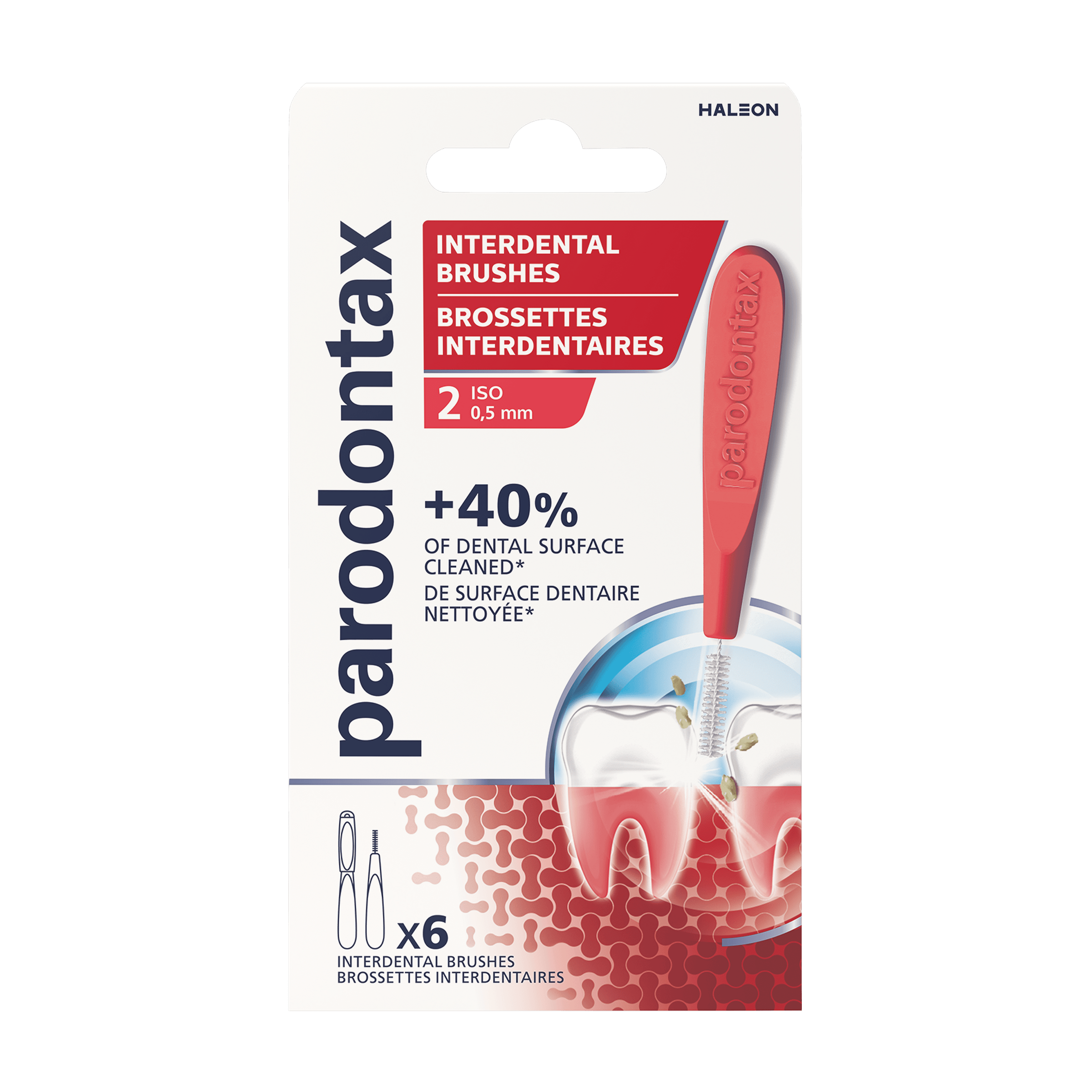 Parodontax interdental borstel maat 2