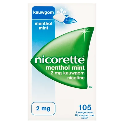Nicorette Nicorette menthol mint SV gum 2mg