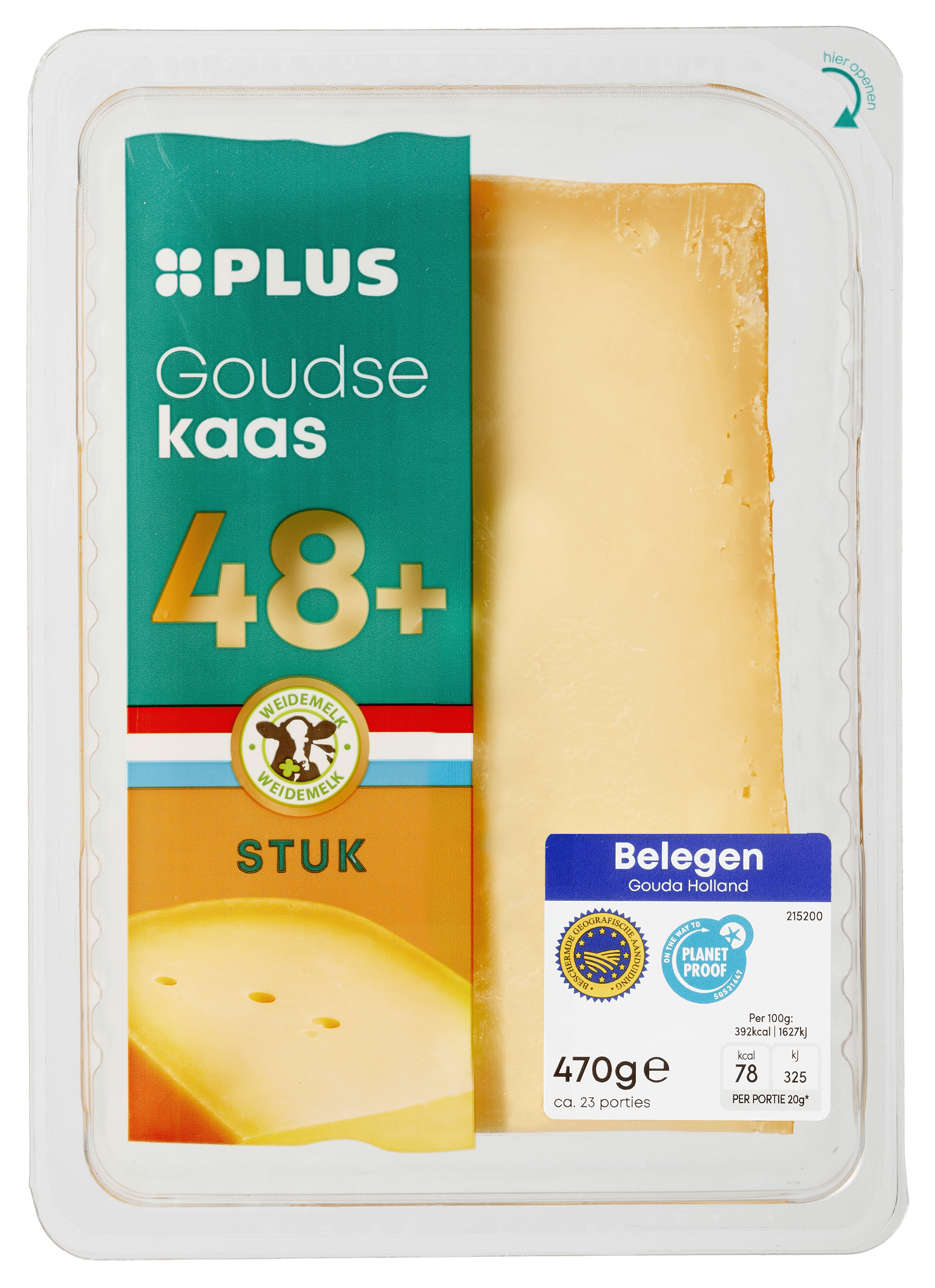 PLUS Goudse belegen 48+ stuk