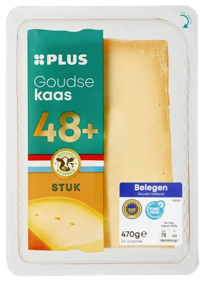 PLUS Goudse belegen 48+ stuk