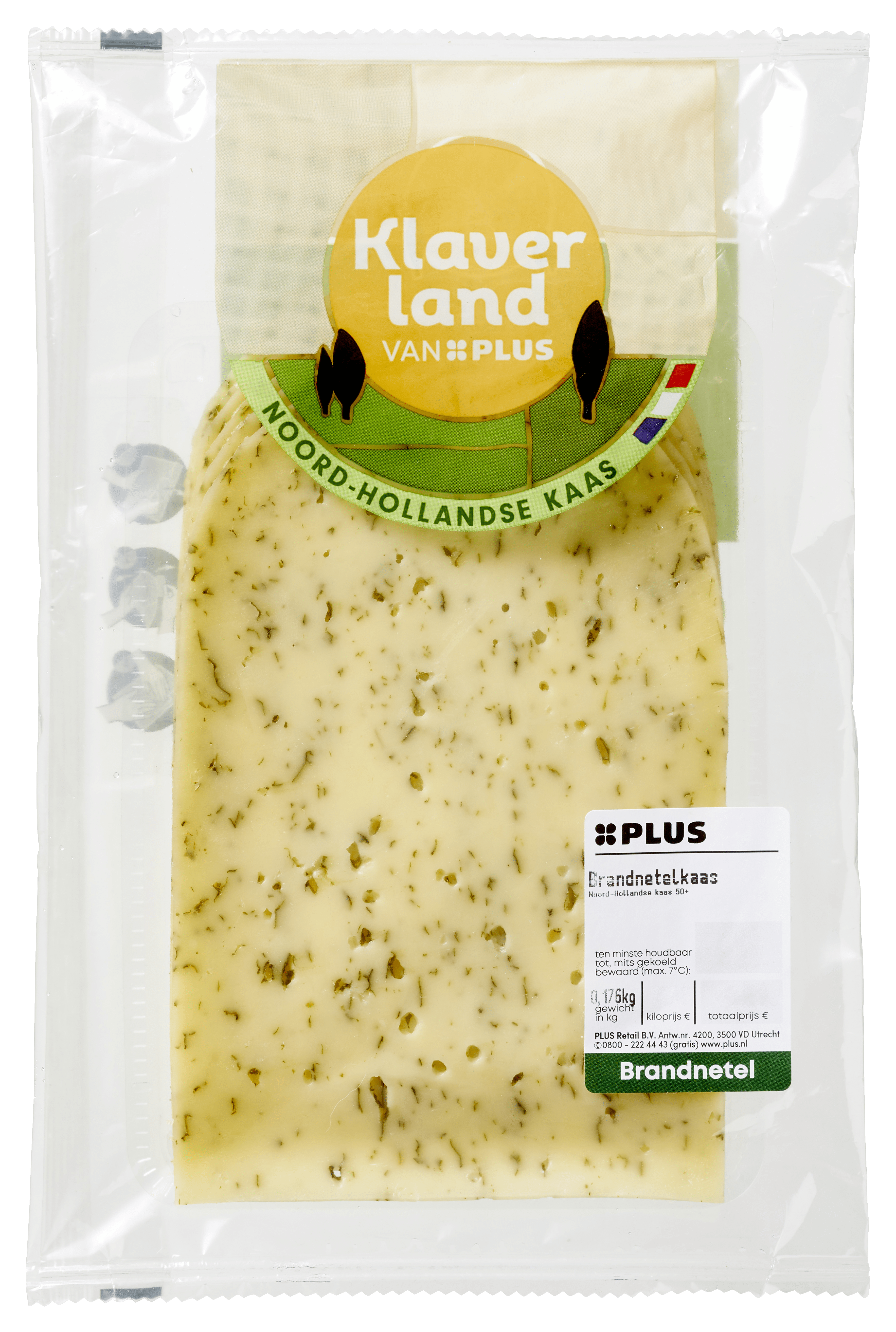 PLUS Klaverland Brandnetelkaas 50+ plakken