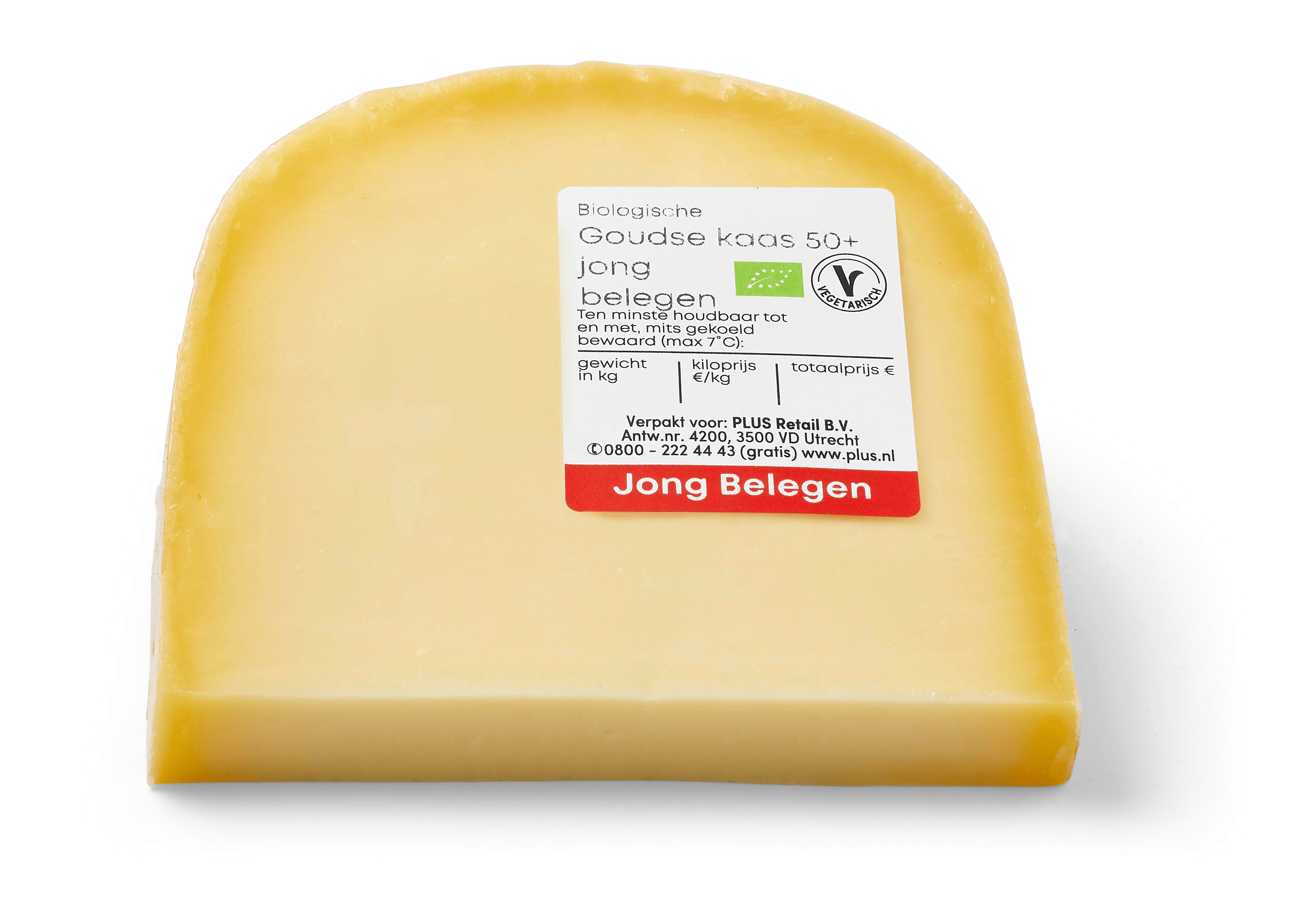 Biologisch PLUS Jong Belegen 50+ stuk