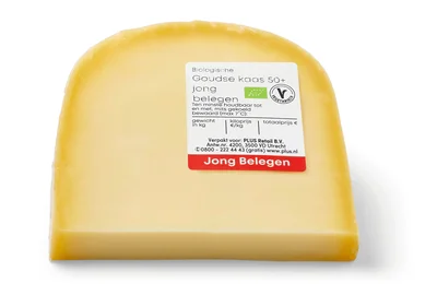 Biologisch PLUS Jong Belegen 50+ stuk