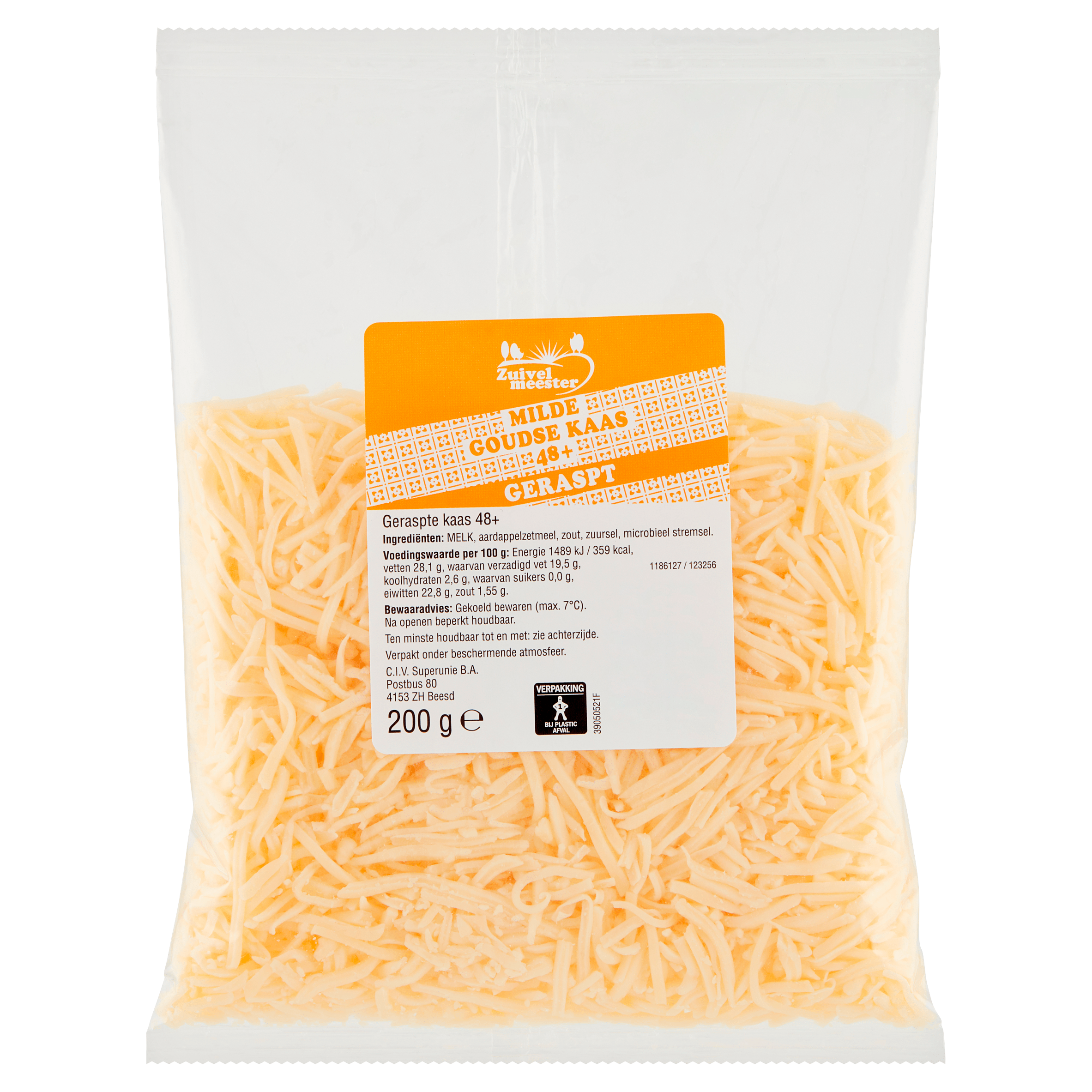 Zuivelmeester Mild 48+ rasp