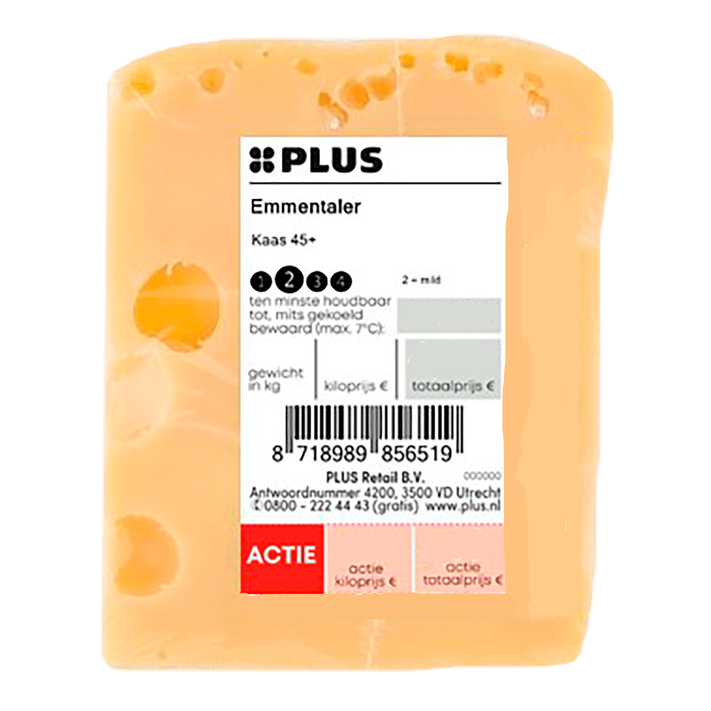 PLUS Franse emmentaler 45+