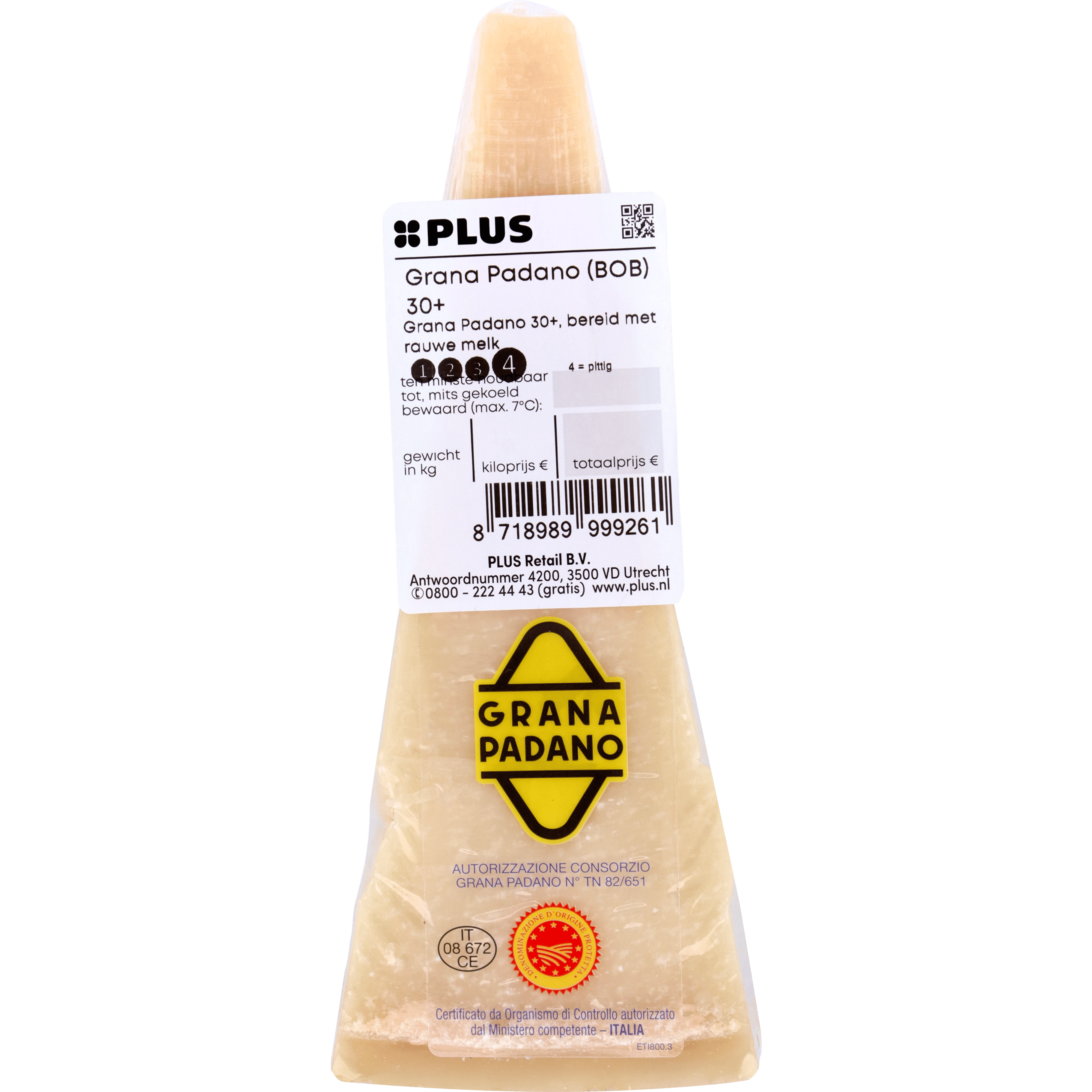 PLUS Grana Padano 30+