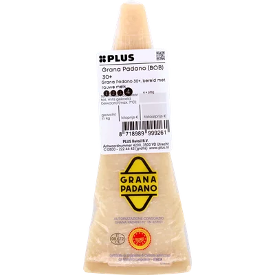 PLUS Grana Padano 30+