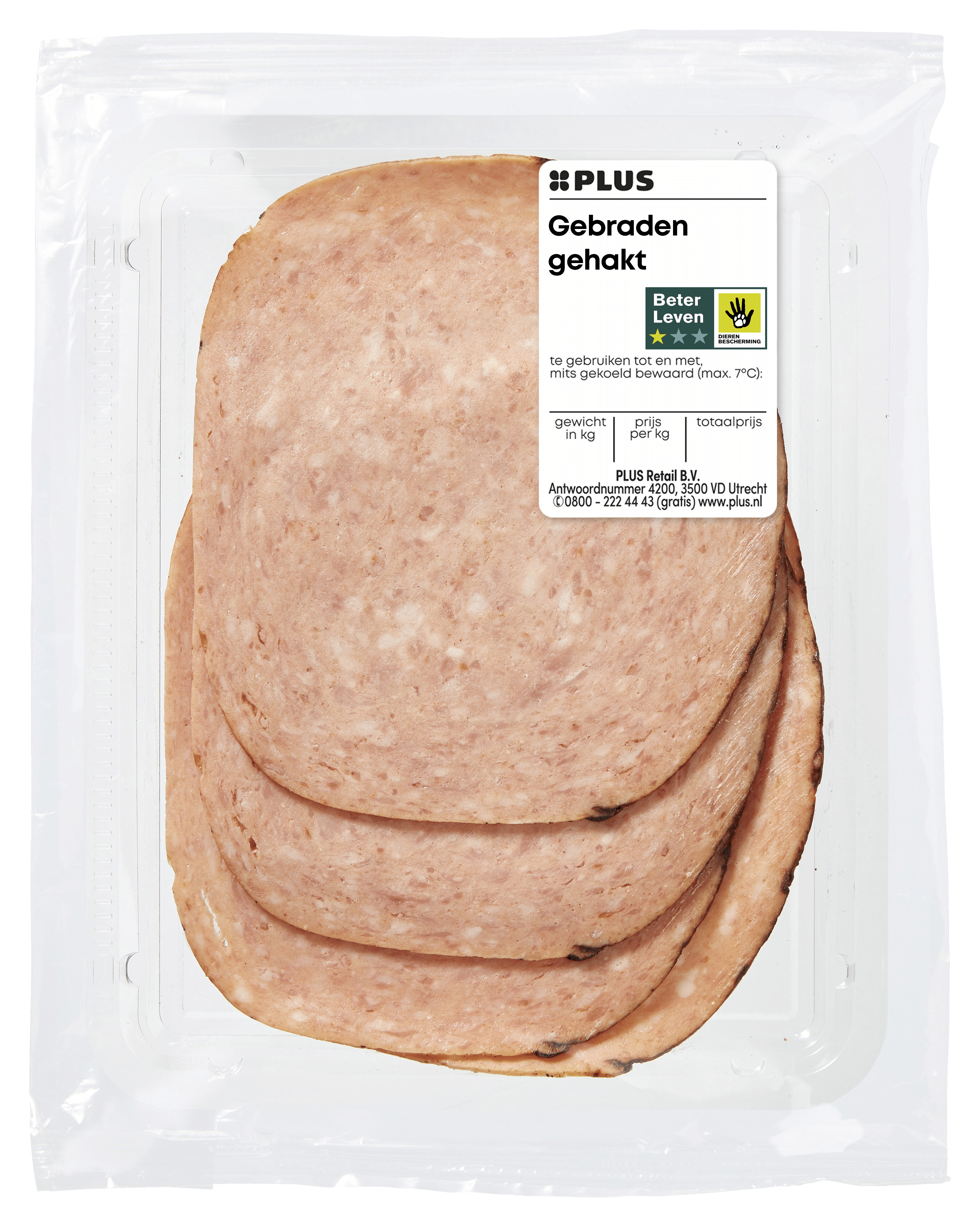 PLUS Gebraden gehakt