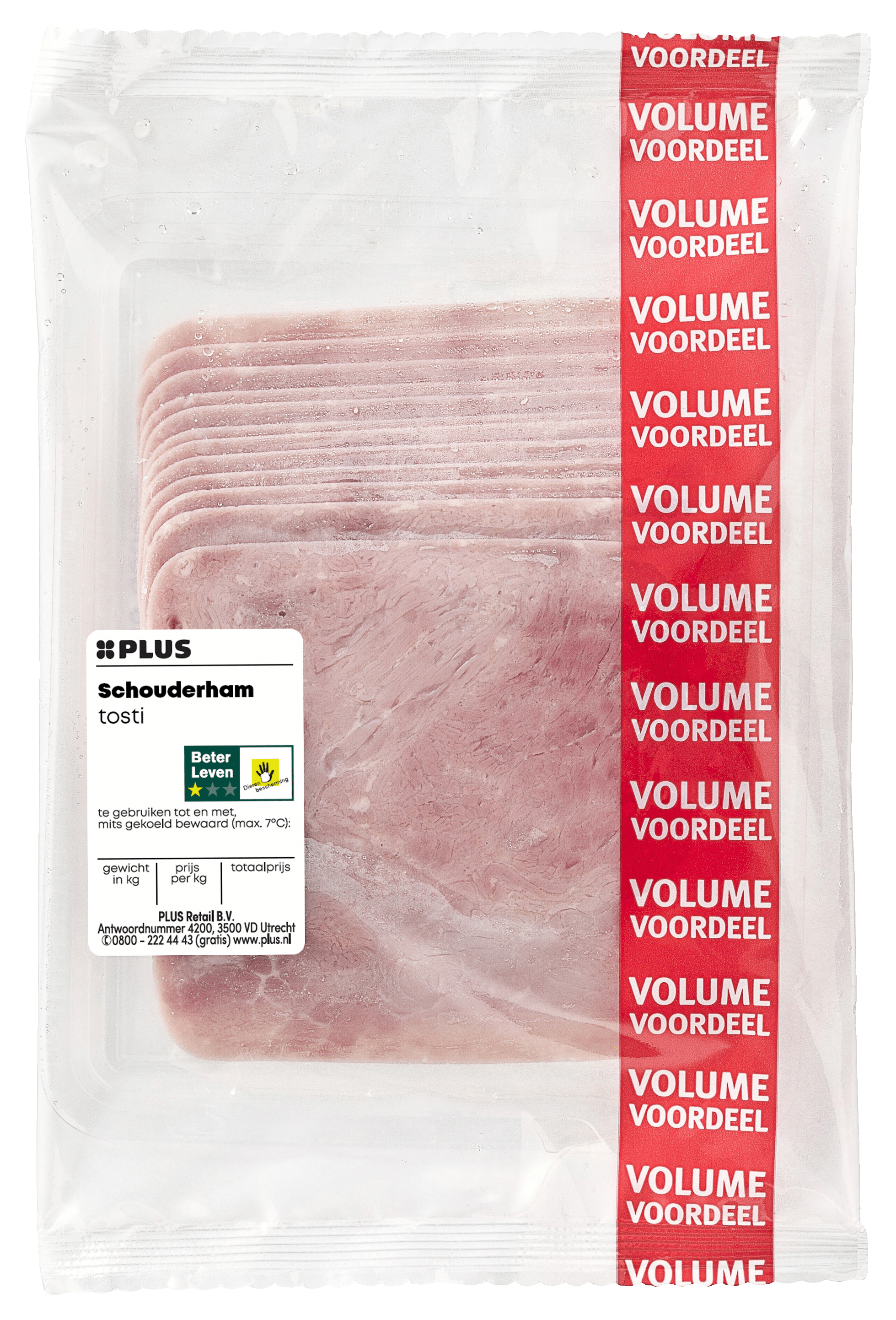 PLUS Tosti schouderham
